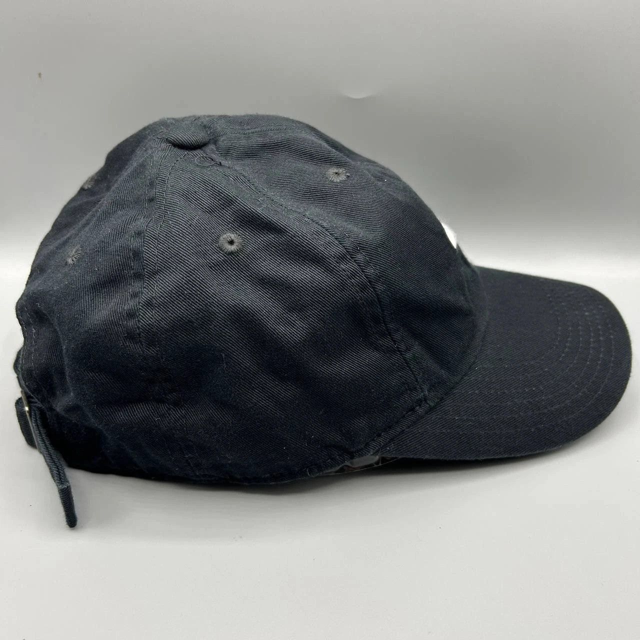 Nike Nike Club Hat Men Black Embroidered Swoosh Strap Back Cotton Size ONE SIZE - 6 Thumbnail