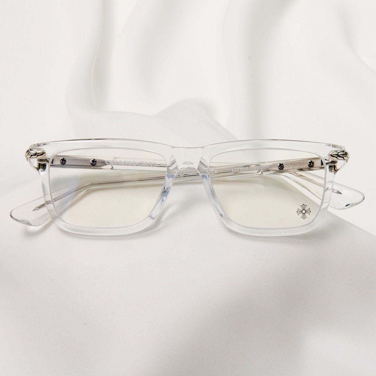 Chrome Hearts CHROME HEARTS LITTLE DINGER CRYSTAL GLASSES Size ONE SIZE - 6 Thumbnail
