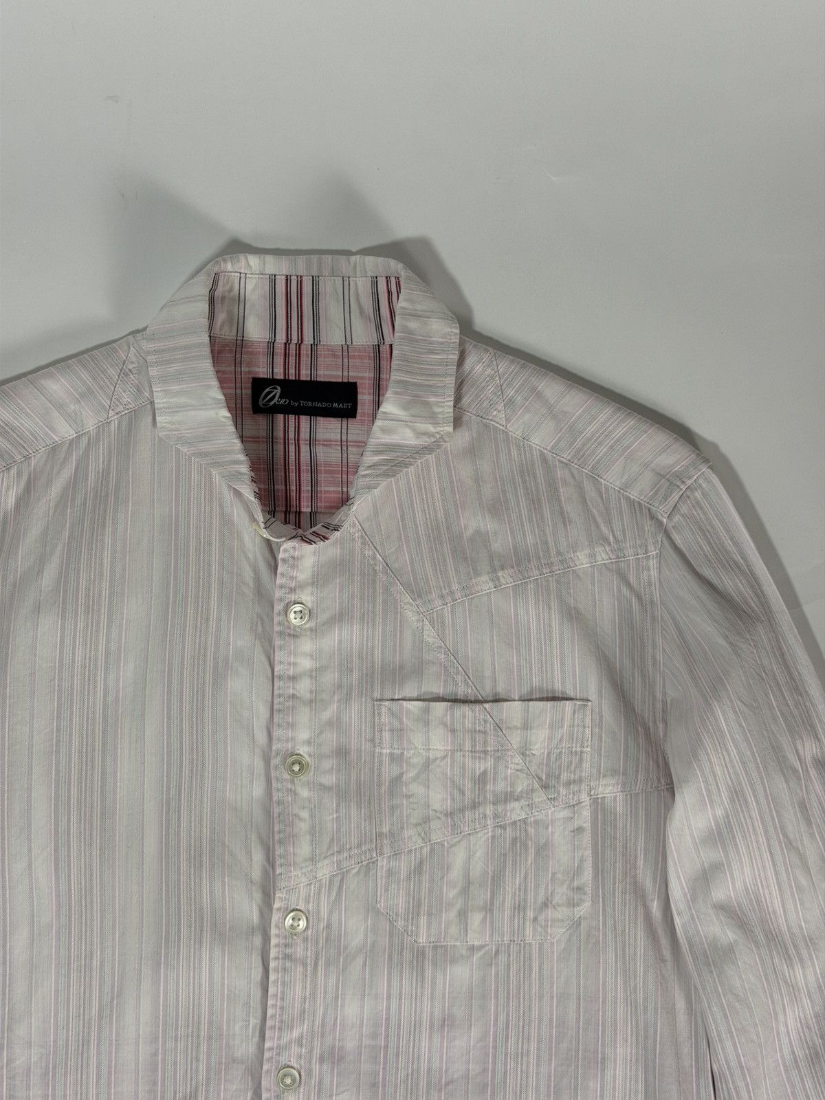 Tornado Mart Tornado Mart Gradient 3/4 Sleeve Button-Up Size US M / EU 48-50 / 2 - 2 Thumbnail