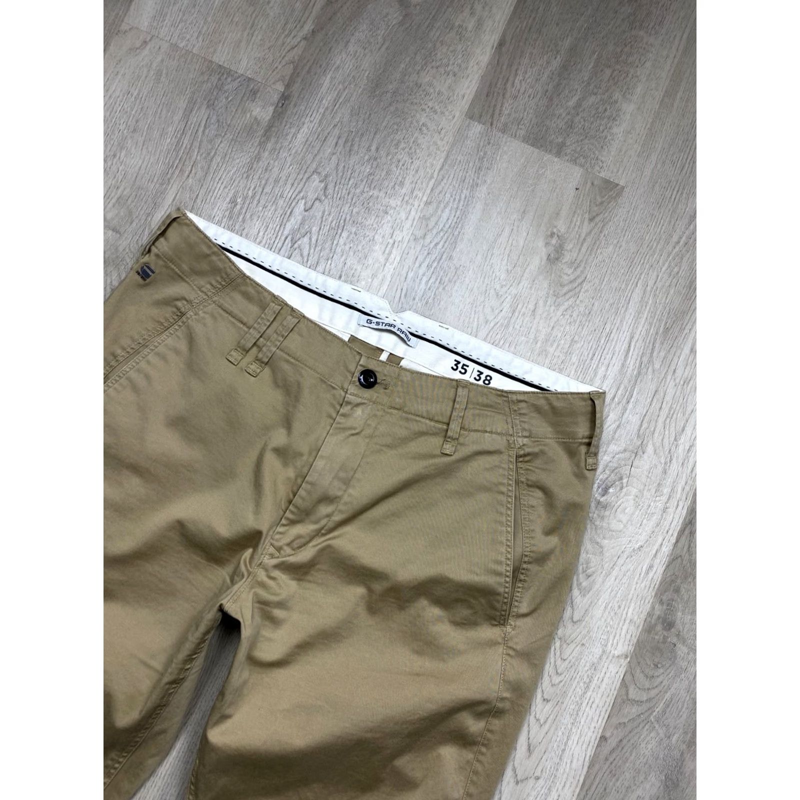 G-Star G Star Raw Vintage Mens Chino Pants Size 35 Beige Chino Pants Mens 35 G-Star Vintage Mens Chino Beige 35 Size US 35 - 2 Thumbnail