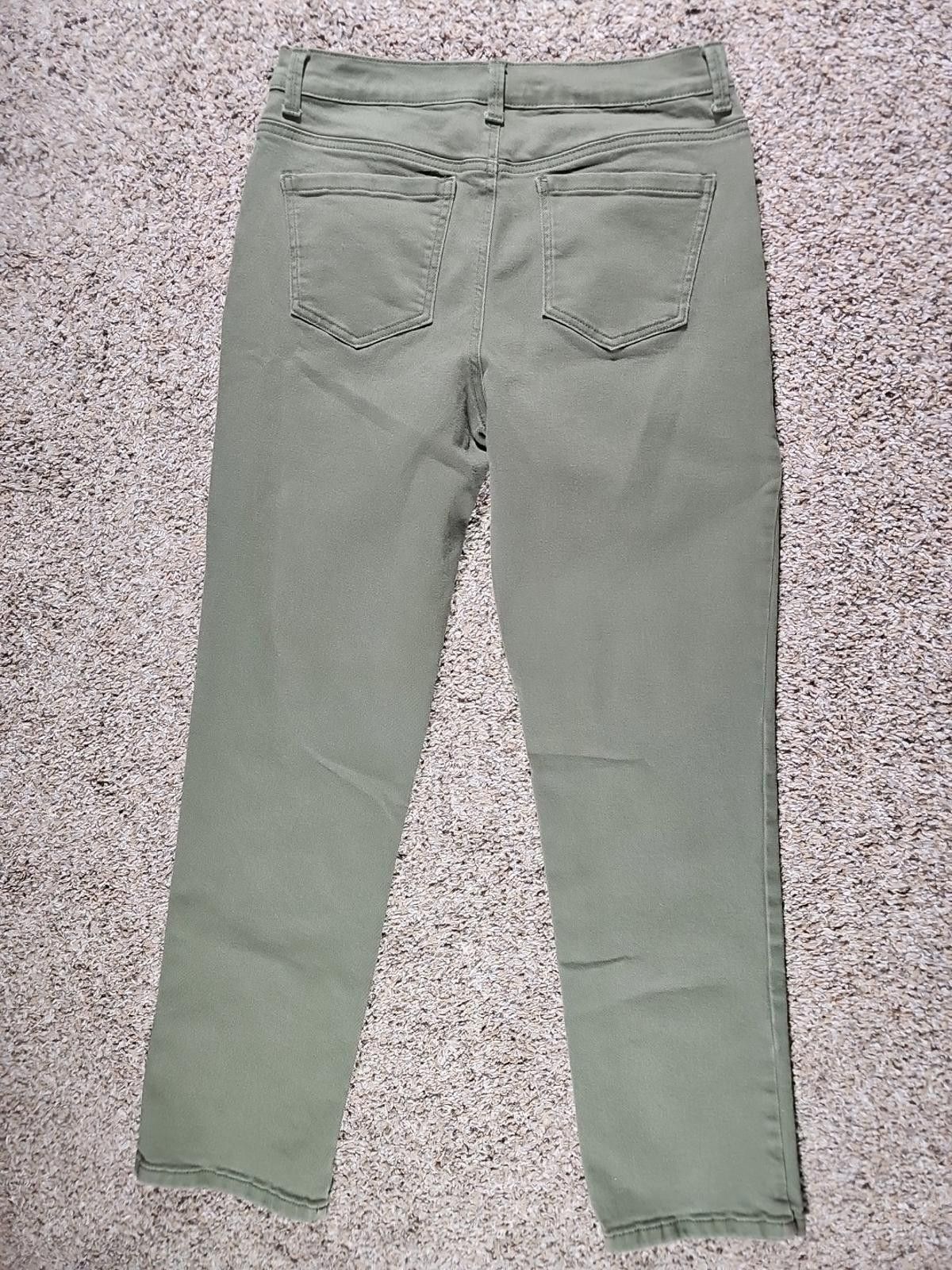 Other Gloria Vanderbilt Amanda Sz 8 Green Jeans Size 30" / US 8 / IT 44 - 8 Thumbnail