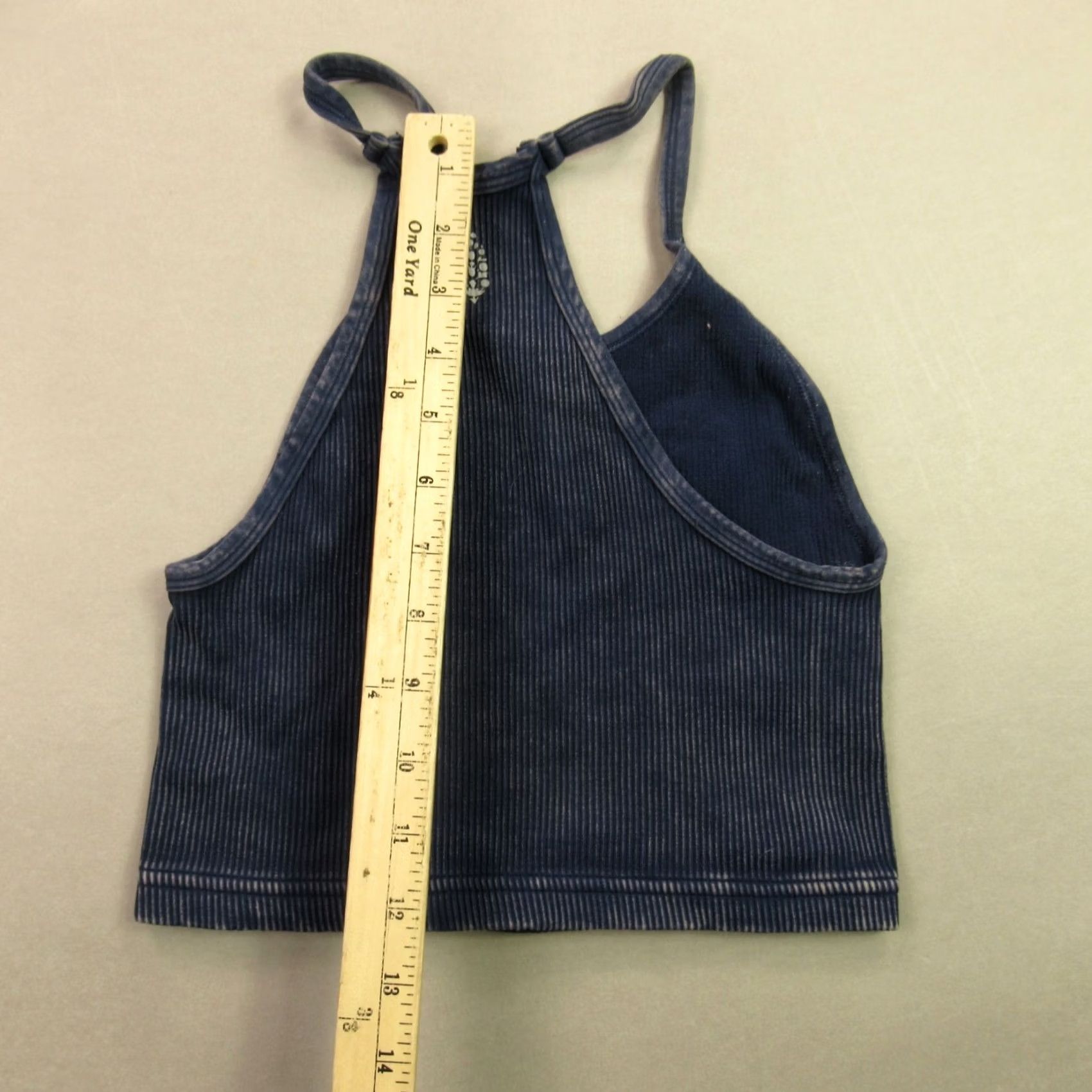 Free People Free People Shirt Womens XS Blue Sleeveless Crew Neck Lightweight Pullover Size XS / US 0-2 / IT 36-38 - 6 Thumbnail