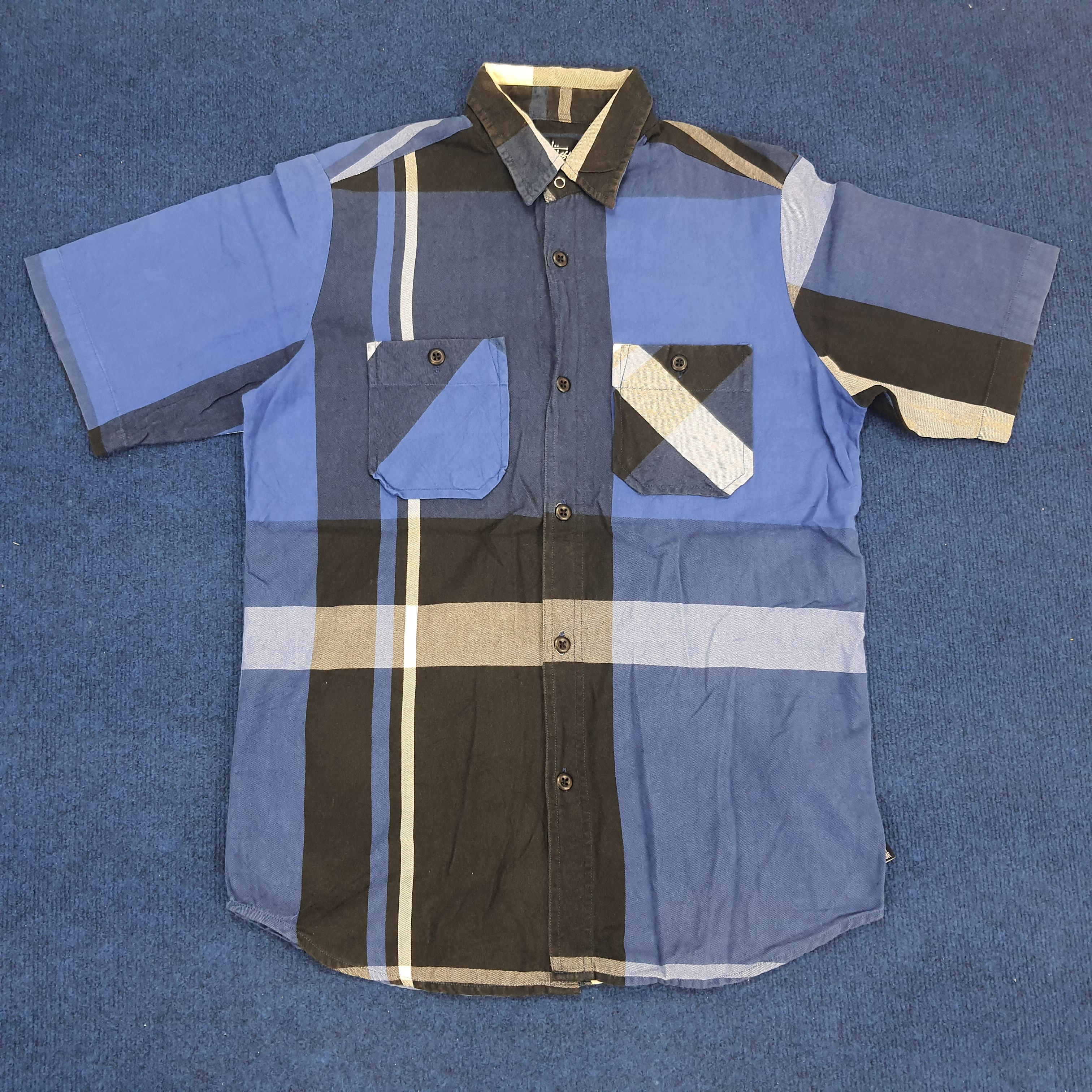 Stussy × Vintage Vintage Stussy Custom Logo Button Shirt Size US M / EU 48-50 / 2 - 3 Thumbnail