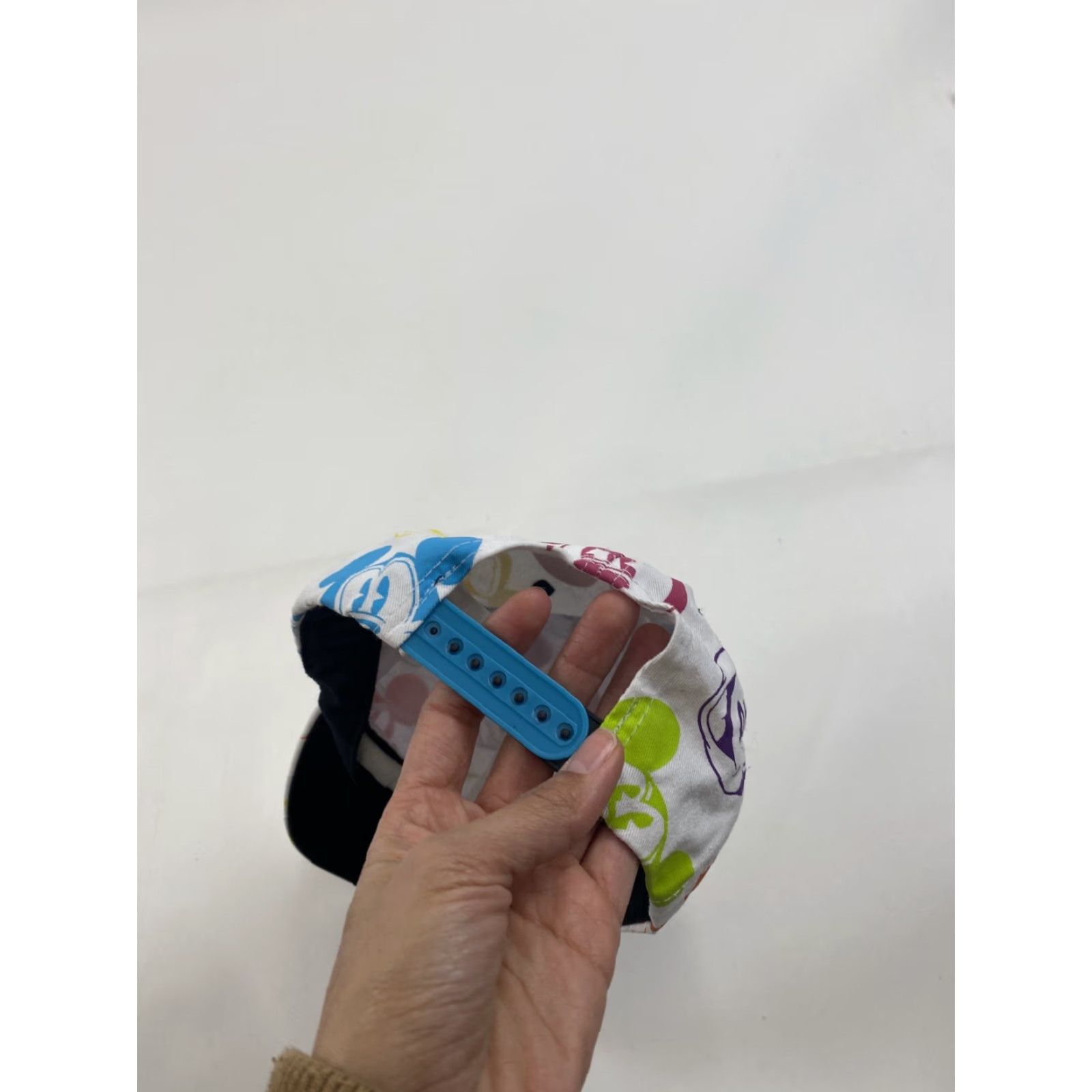Disney VINTAGE Disney Mickey Mouse Hat One Size Fits Most Adjustable Snapback Baseball Dad Cap Size ONE SIZE - 4 Thumbnail