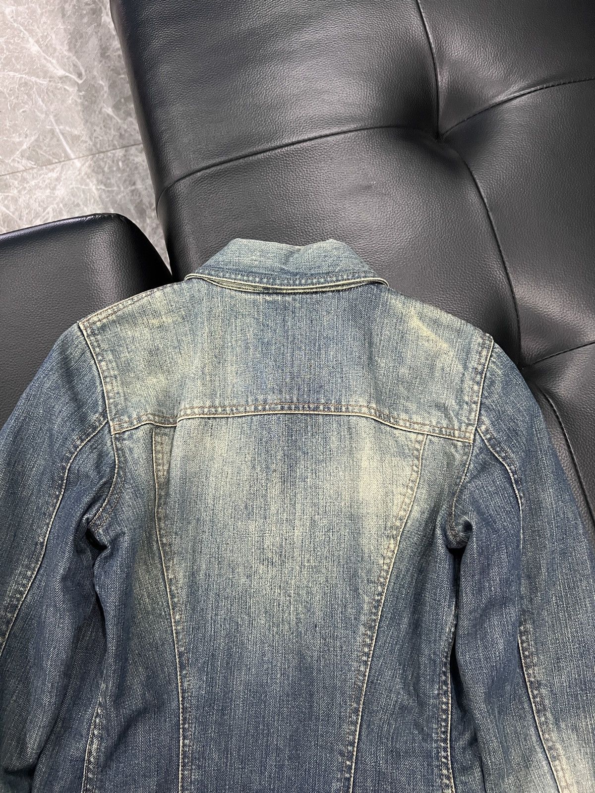Dolce & Gabbana Dolce & Gabbana D&G 2004 Leopard Lined Denim Jacket Size US XS / EU 42 / 0 - 8 Thumbnail