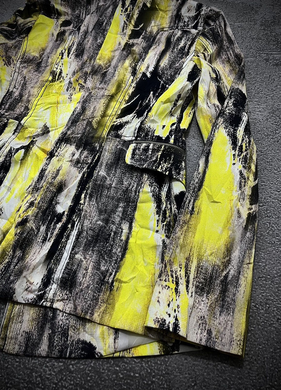 Japanese Brand Japanese Joinus Asymmetrical Abrstract Printed Jacket Size US M / EU 48-50 / 2 - 7 Thumbnail