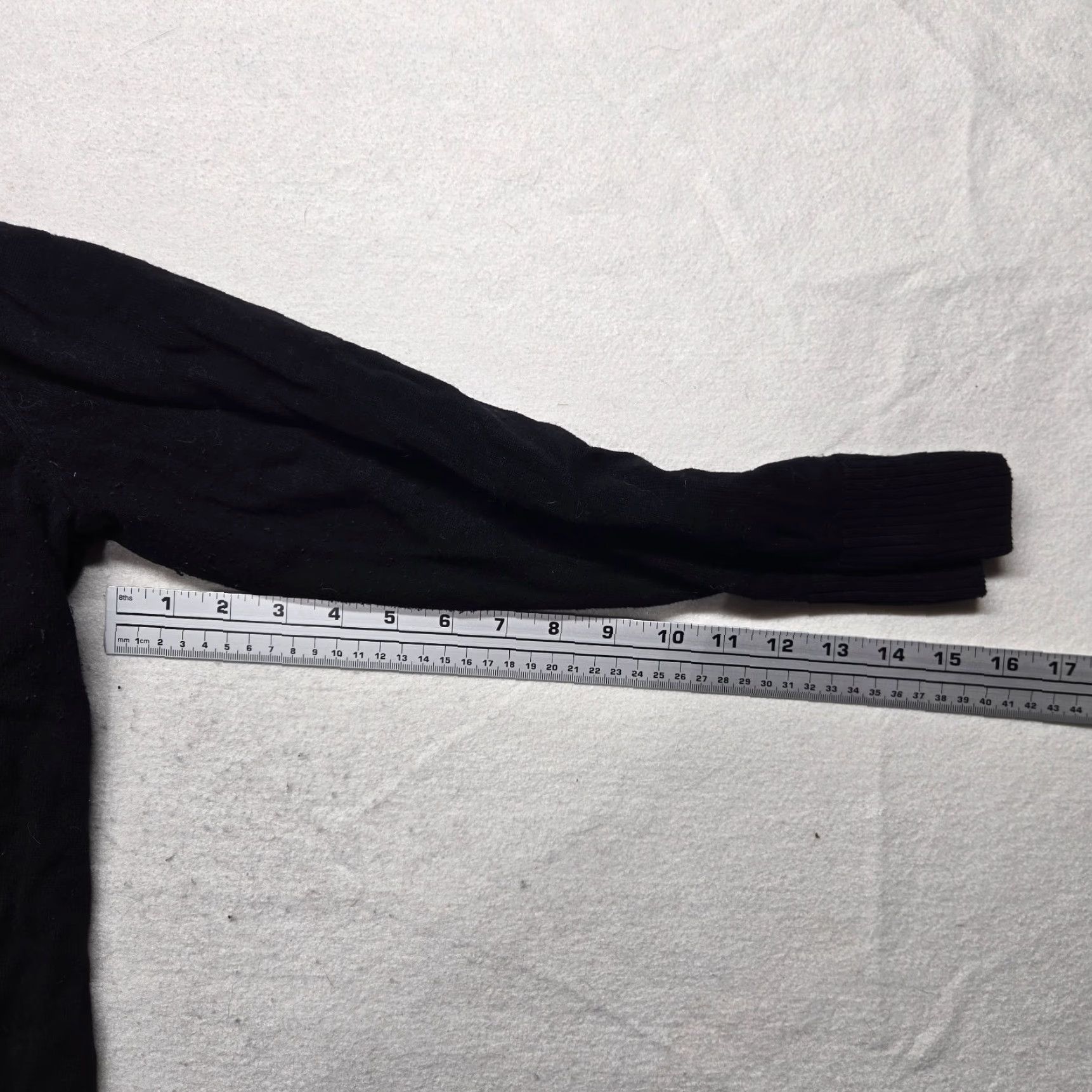 Vintage Eight Eight Eight Sweater Solid Black Cowl Turtle Neck Adult Women's Size 2X Knit Cape Fall Winter Womens Size XXL / US 16-18 / IT 52-54 - 7 Thumbnail