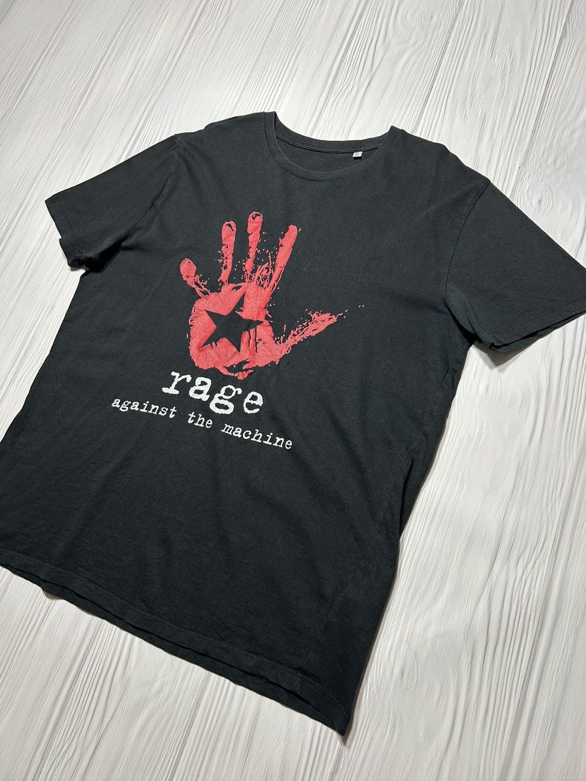 Band Tees Vintage Rage Against The Machine Rock Band T-Shirt Size US XL / EU 56 / 4 - 2 Thumbnail
