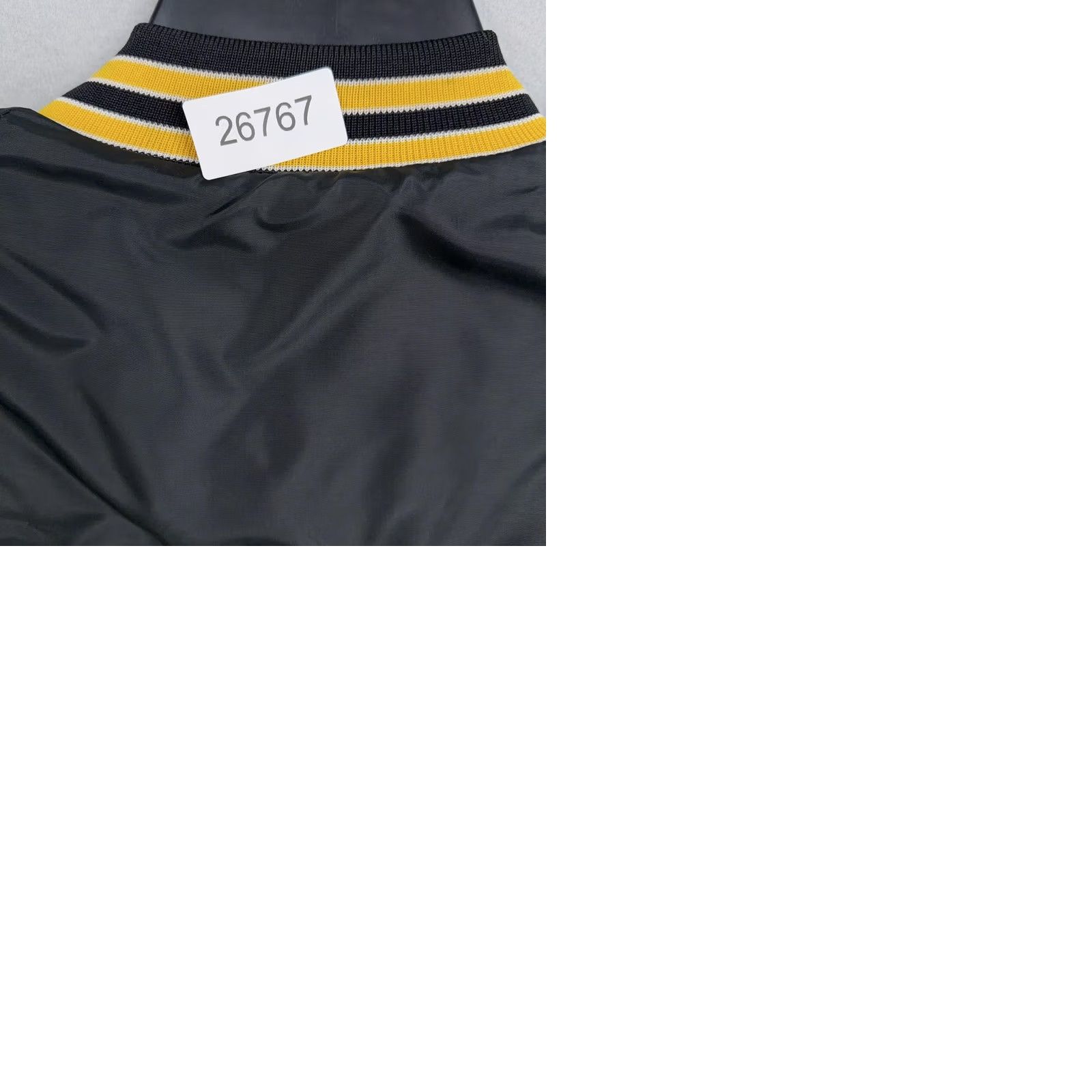 Dunbrooke VINTAGE Dunbrooke Satin Varsity Jacket XL Black Mens 90s L'Anse Creuse North USA Size US XL / EU 56 / 4 - 9 Thumbnail