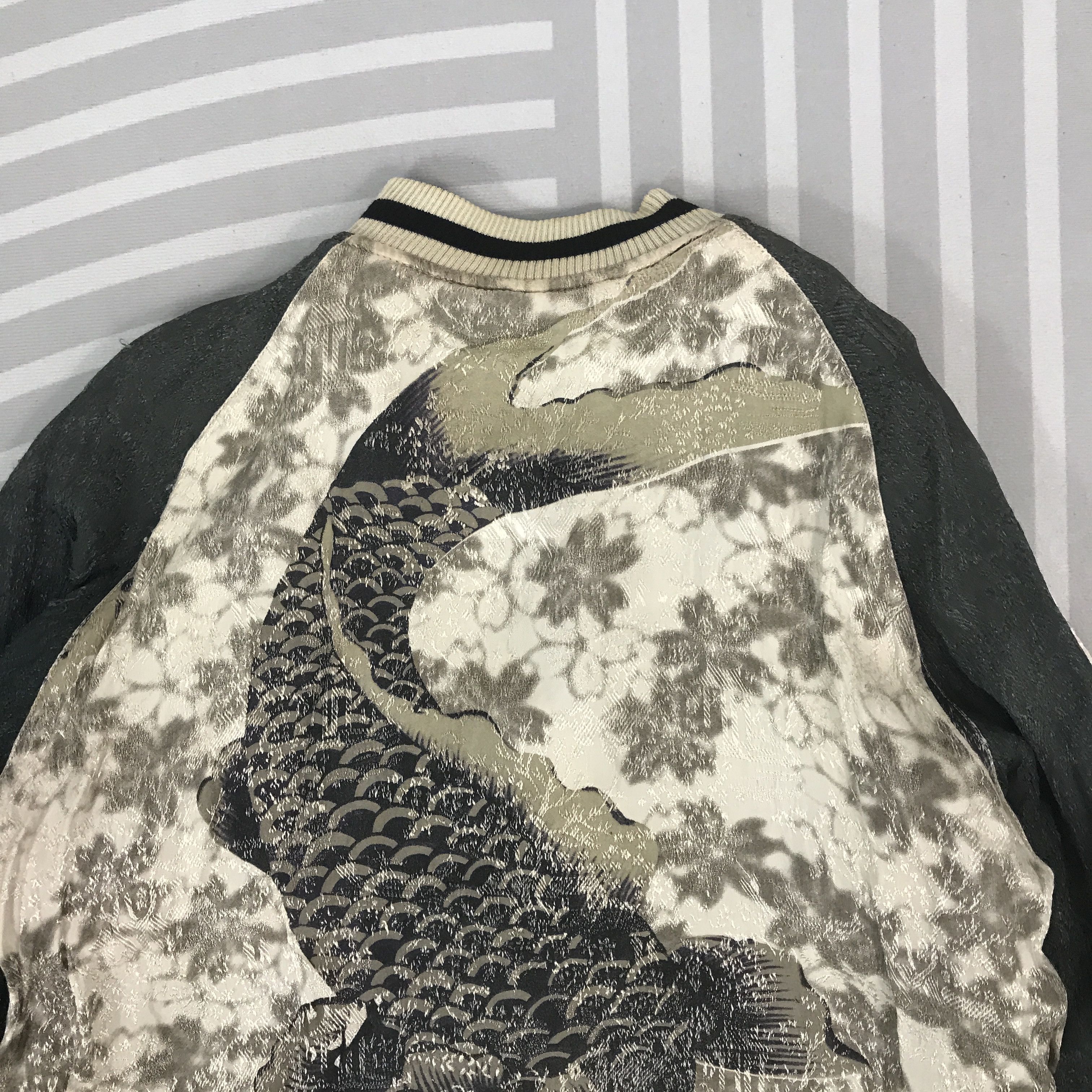 Designer × Japanese Brand Vintage Japanese brand Sukajan fish embroidery Jacket Size US L / EU 52-54 / 3 - 4 Thumbnail
