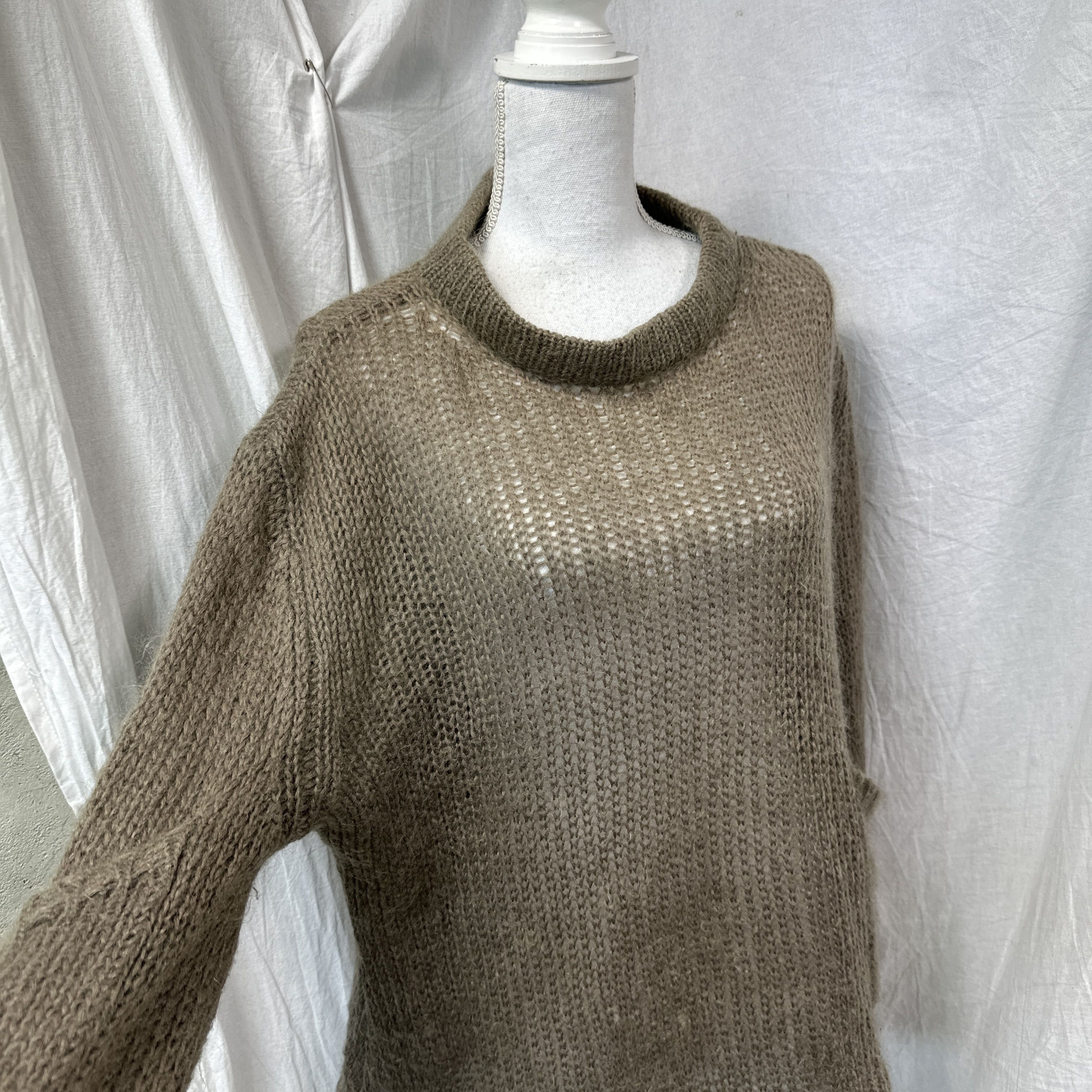 Acne Studios Vintage Oversize Acne Studios Mohair Knitted Sweater Y2K Size ONE SIZE - 10 Thumbnail
