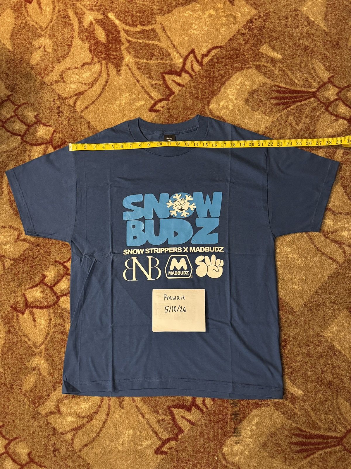 Snow Strippers Snow Strippers X Madbudz Snowbudz NYC Pop Up Shirt Size US L / EU 52-54 / 3 - 10 Thumbnail