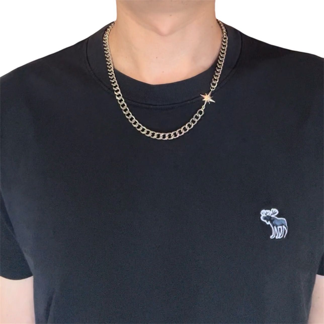 Other Link Chain Star Necklace for Men Women Unisex Necklace Size ONE SIZE - 5 Thumbnail