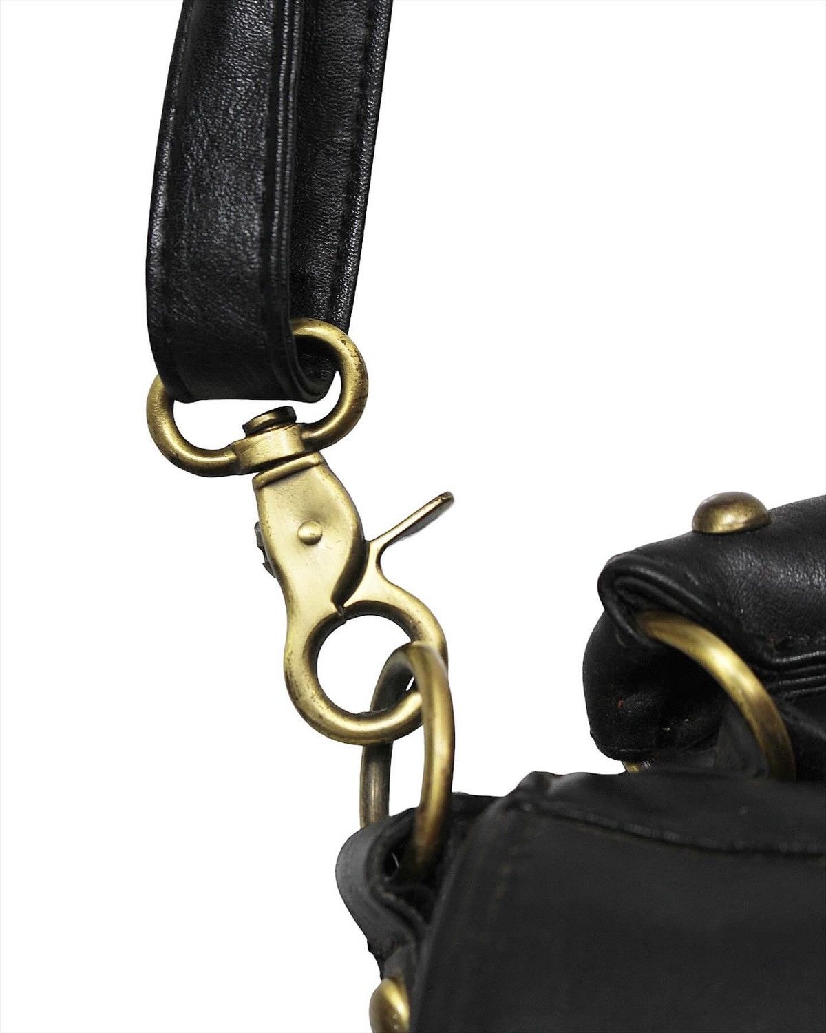 Leather × Vintage 2000S JAPANESE MADE SHEEPSKINS LEATHER CROSS BAG Size ONE SIZE - 5 Thumbnail