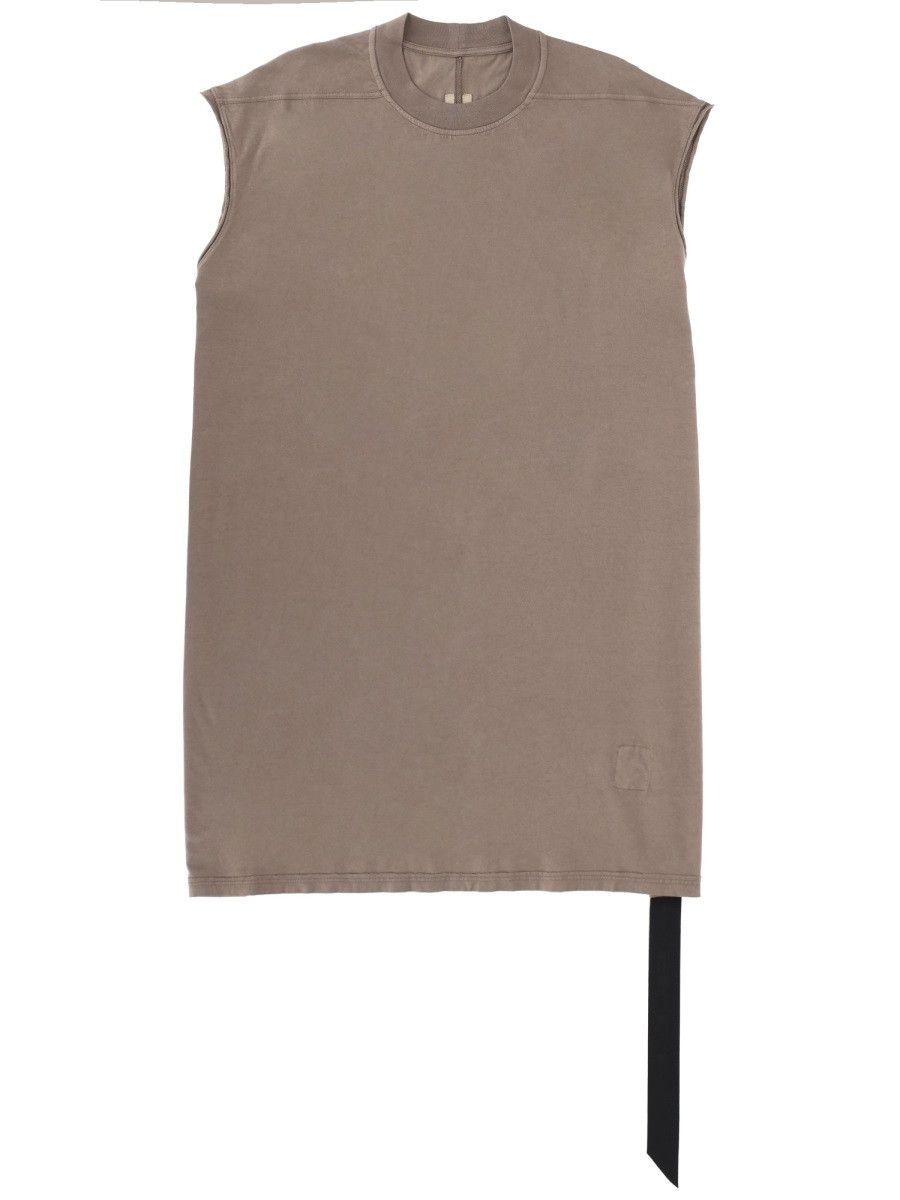 Rick Owens Drkshdw RICK OWENS DRKSHDW "TARP-T" T-SHIRT - BROWN Size US M / EU 48-50 / 2 - 1 Thumbnail