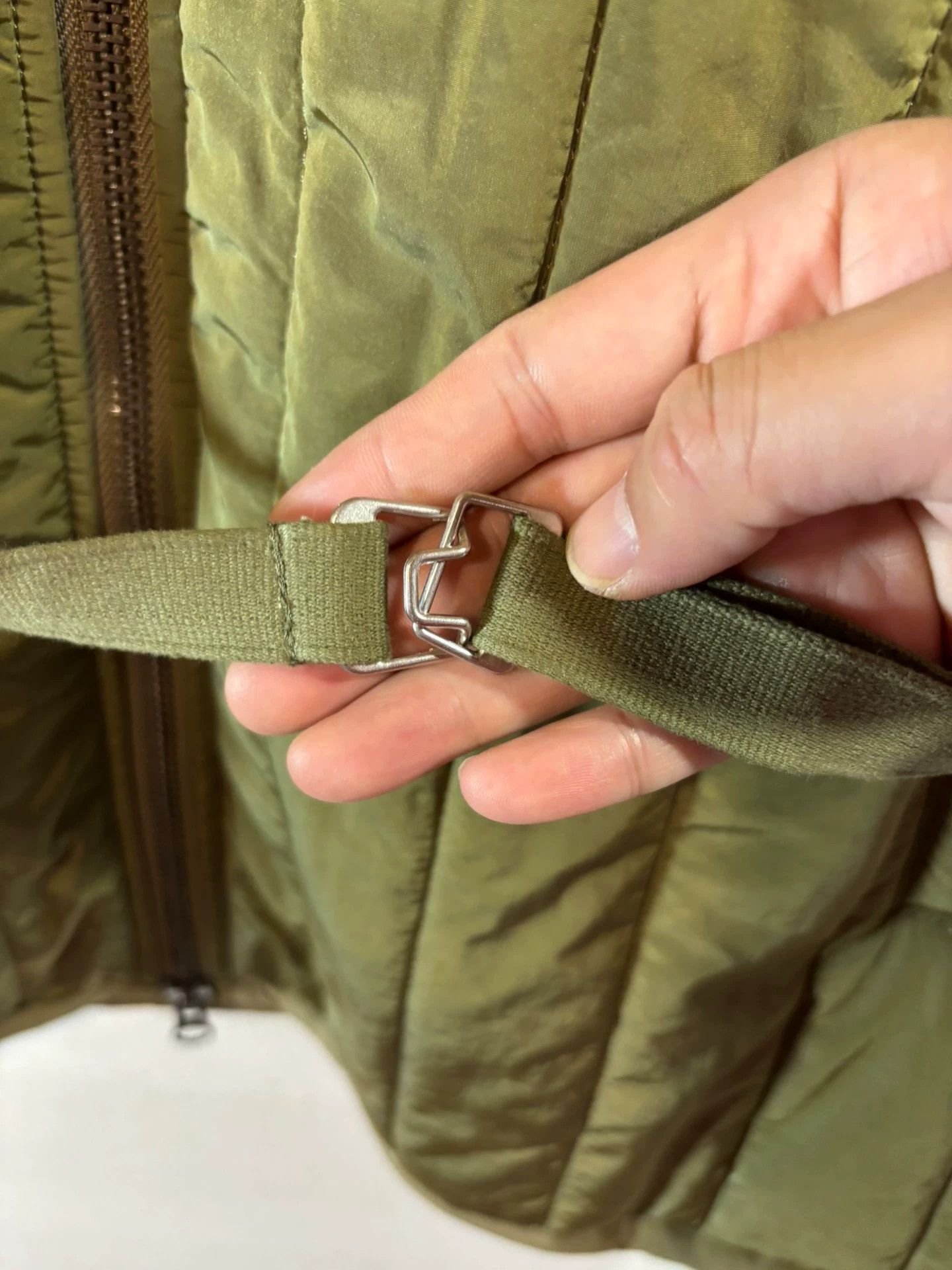 J.S. Homestead j.s homestead 3M Filled Oversized Vest Military Green Size F Size US S / EU 44-46 / 1 - 5 Thumbnail