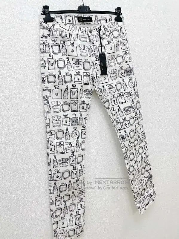 Versace Versace Men's Casual White Denim Pants . Size US 26 / EU 42 - 3 Thumbnail