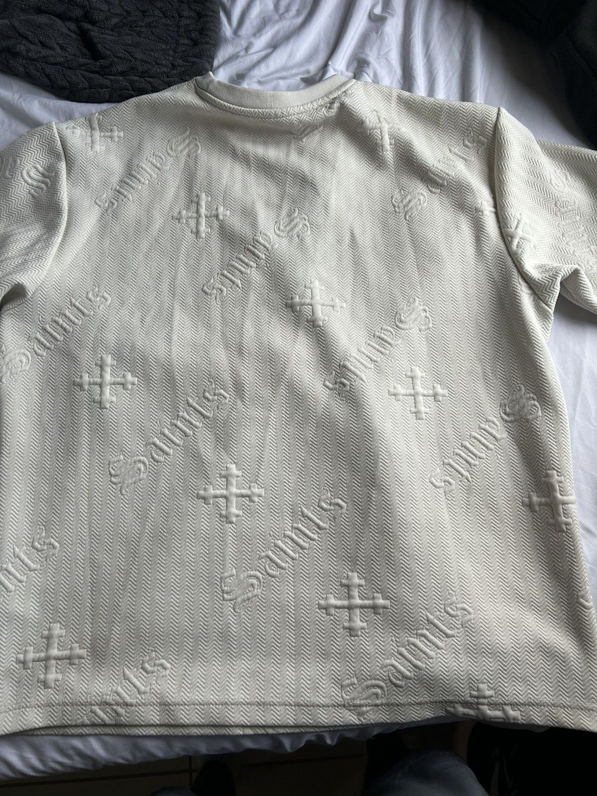 Other Saints studio offwhite rare T shirt Size US L / EU 52-54 / 3 - 1 Thumbnail