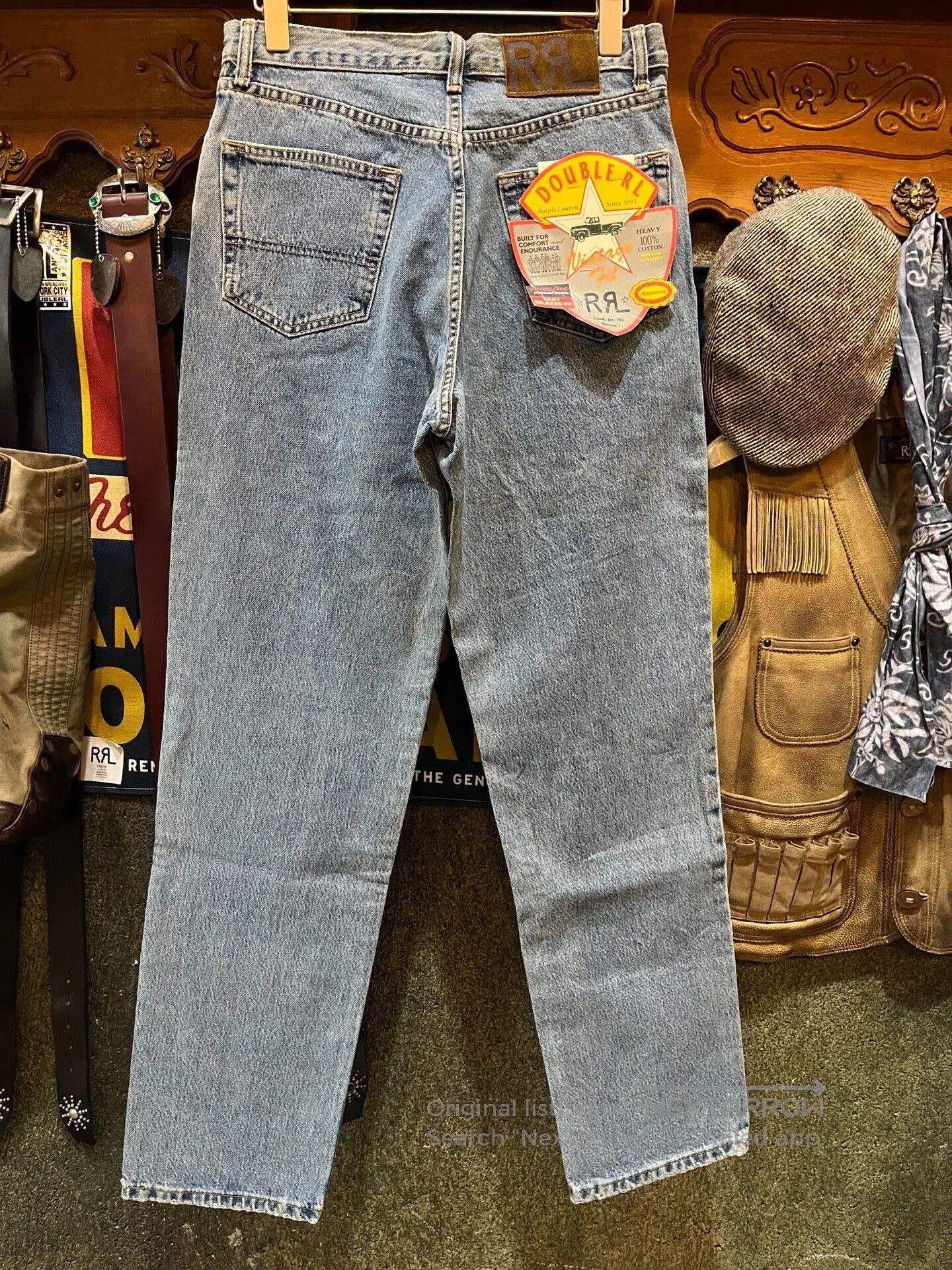 RRL Ralph Lauren RRL Distressed Denim Jeans by Ralph Lauren. Size US 31 - 2 Thumbnail