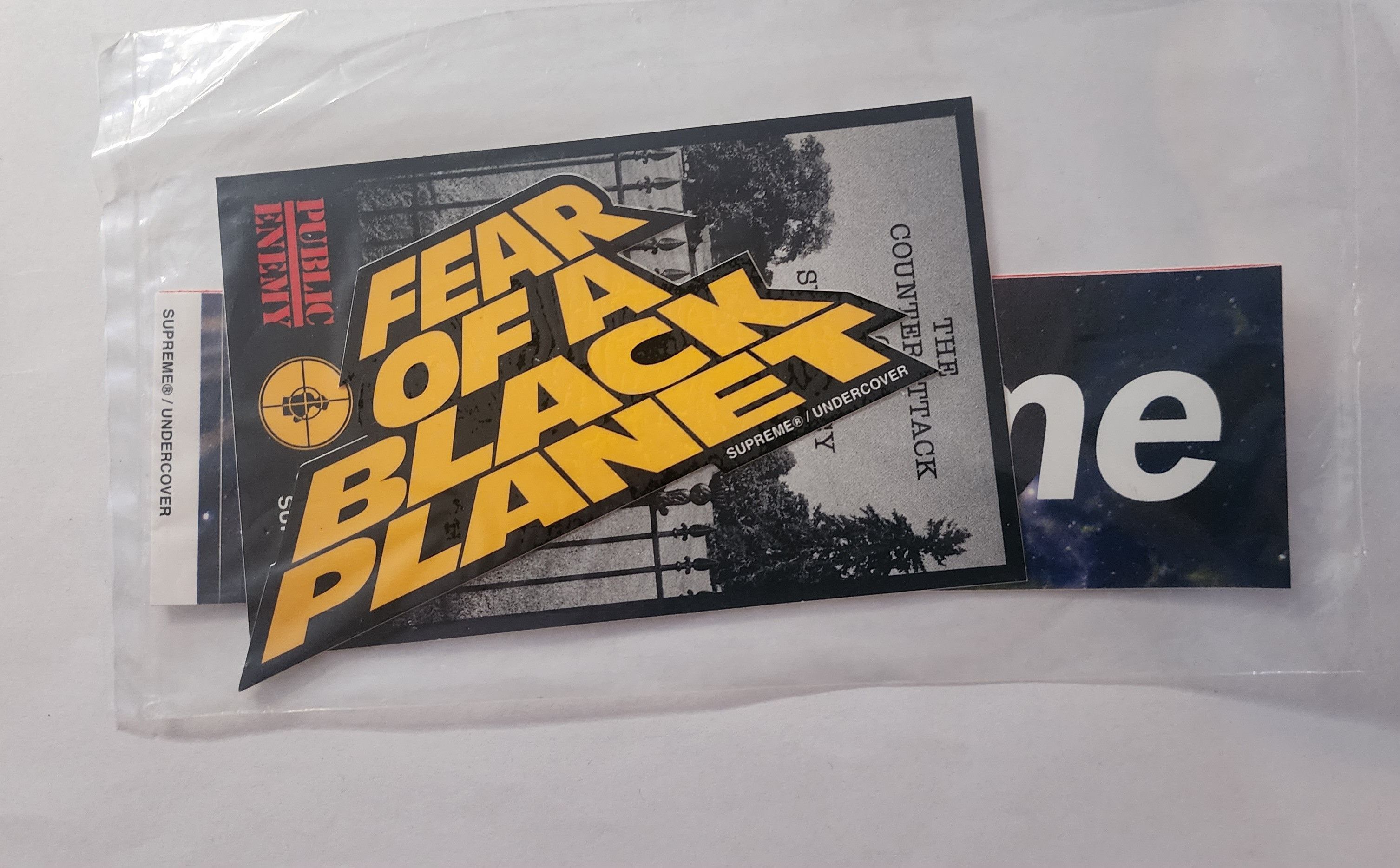 Supreme Supreme x Public Enemy Sticker Pack Size ONE SIZE - 1 Preview