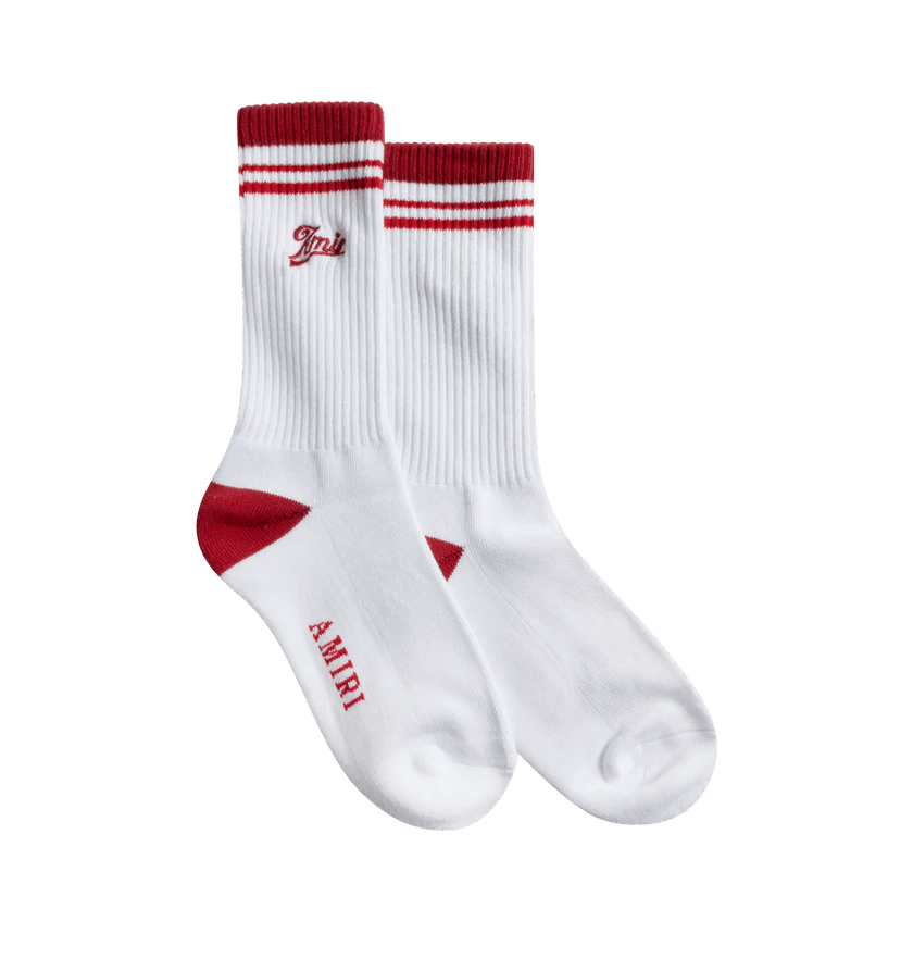 o1h1sh10525 Size: 46/Logo Sock in White