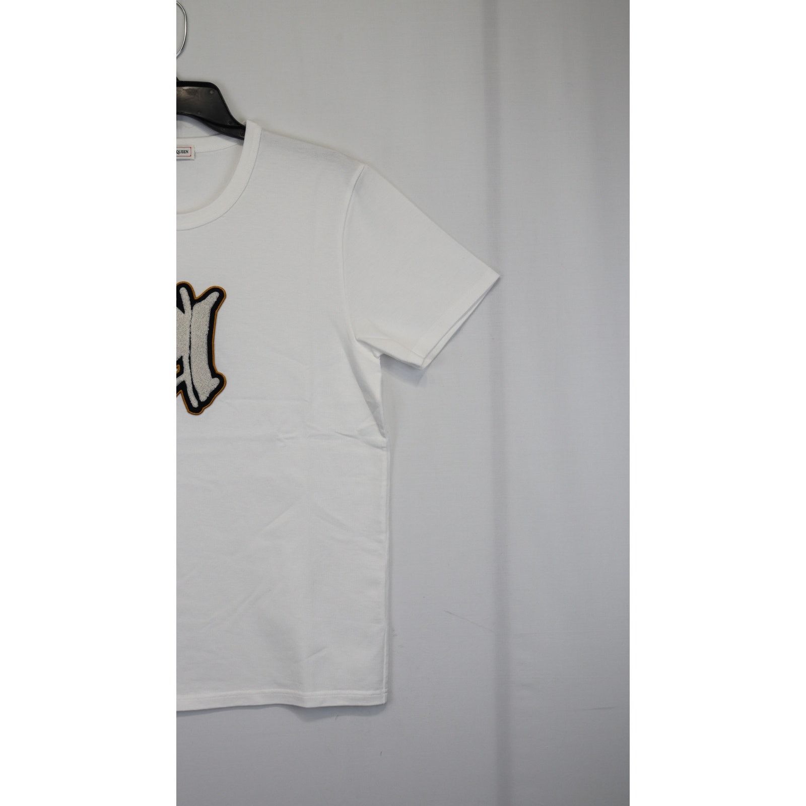 Alexander McQueen o1rshd1 ***Defective / T-Shirt in White Size US XS / EU 42 / 0 - 4 Thumbnail