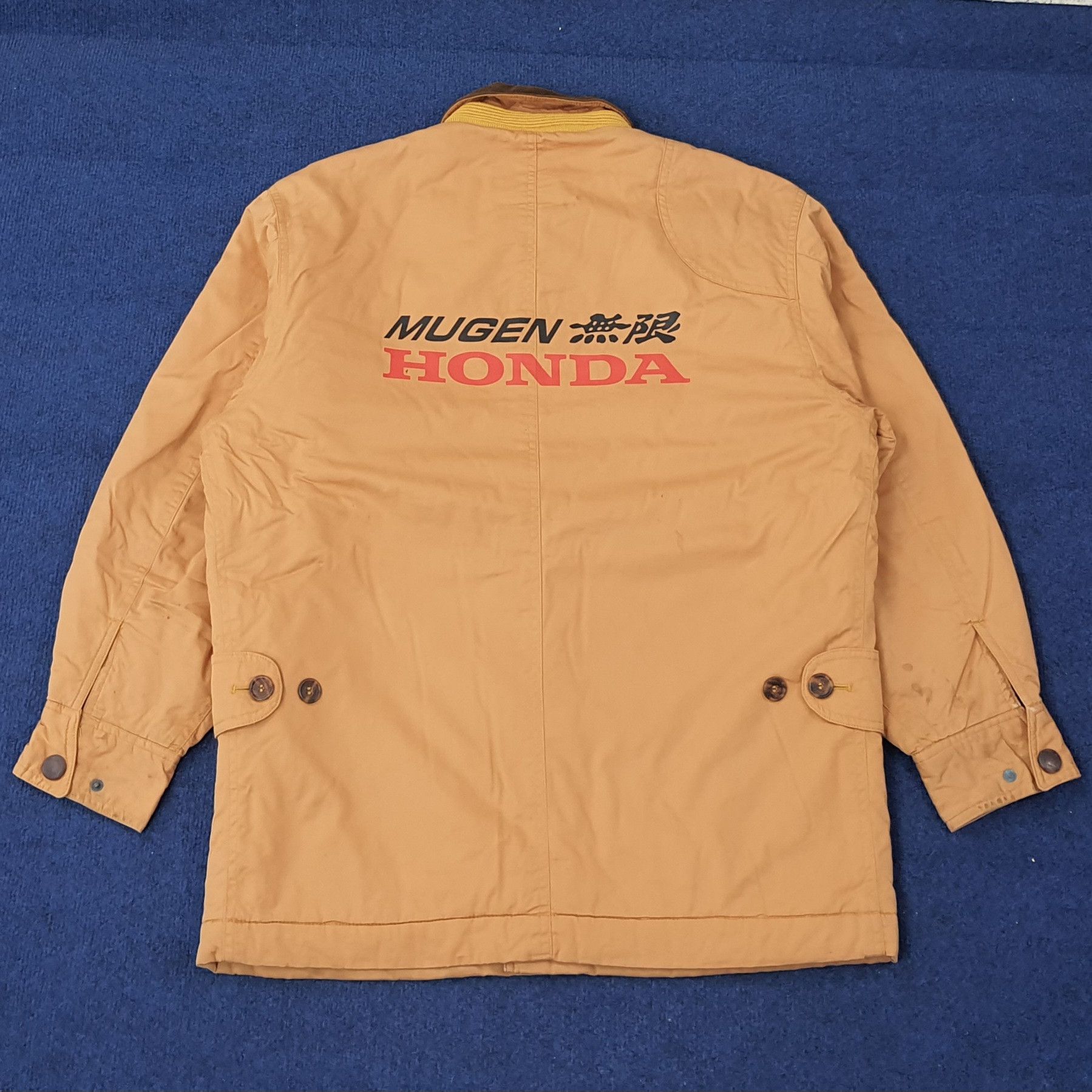 Japanese Brand Vintage HONDA F-1 Custom Mugen Logo Jacket C254N24 Size US L / EU 52-54 / 3 - 1 Thumbnail
