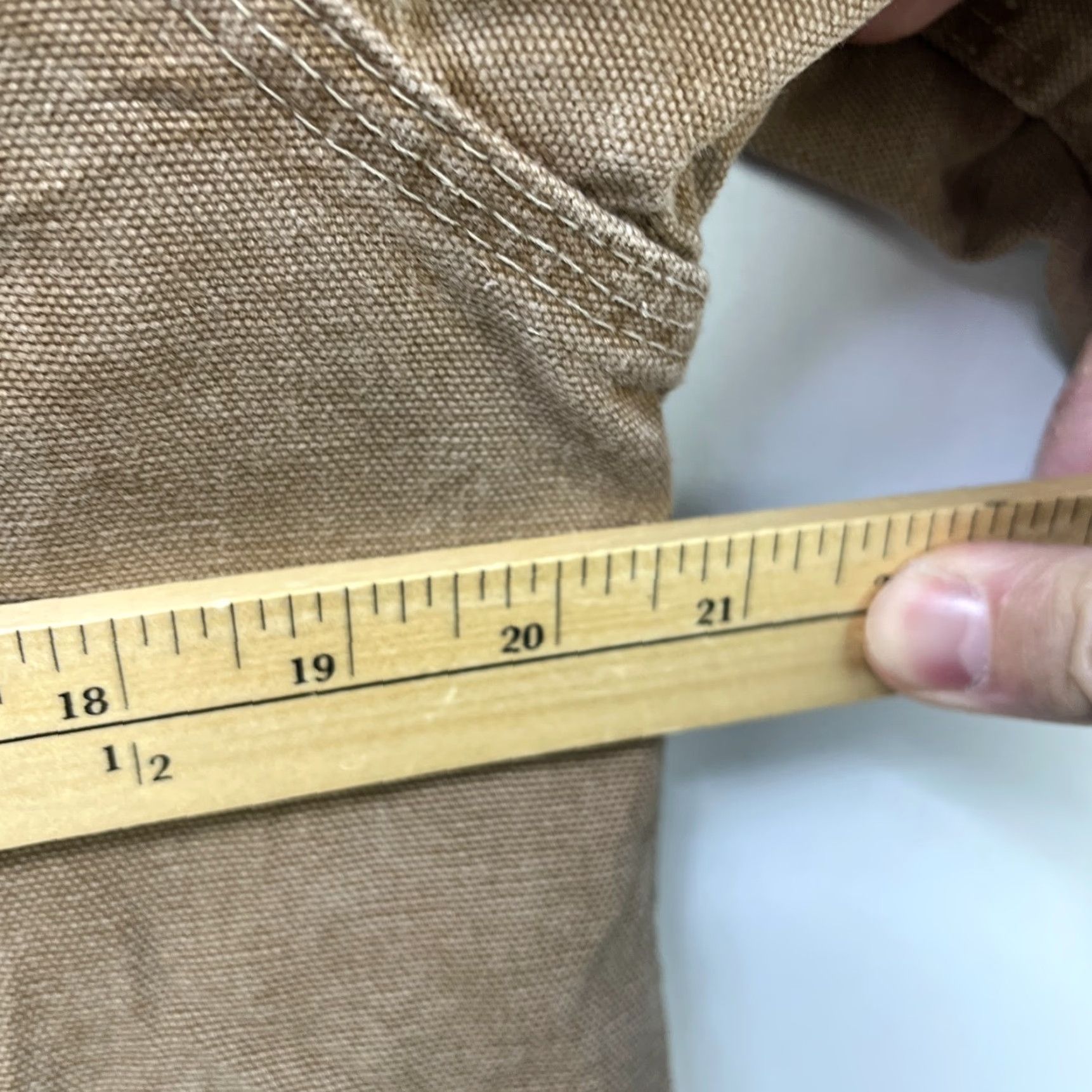 Carhartt VINTAGE Carhartt Jacket Barn Workwear Mens 38 Brown Canvas Sherpa Lined 70s J97 Size US XXS / EU 40 - 7 Thumbnail