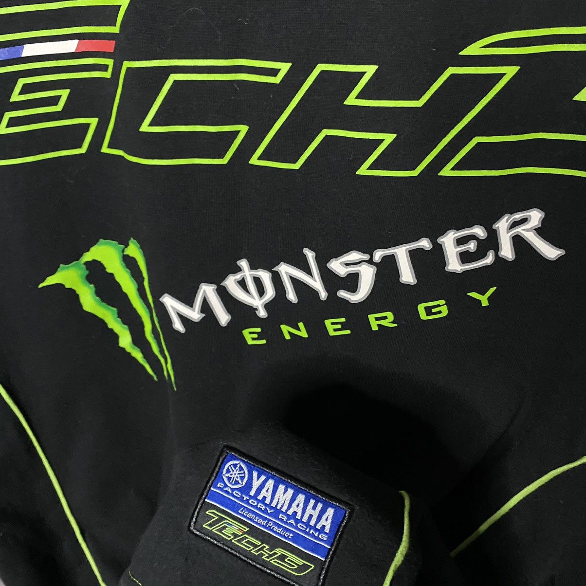 Yamaha Vintage Monster Energy Yamaha t-shirt tech racing Size US M / EU 48-50 / 2 - 6 Thumbnail