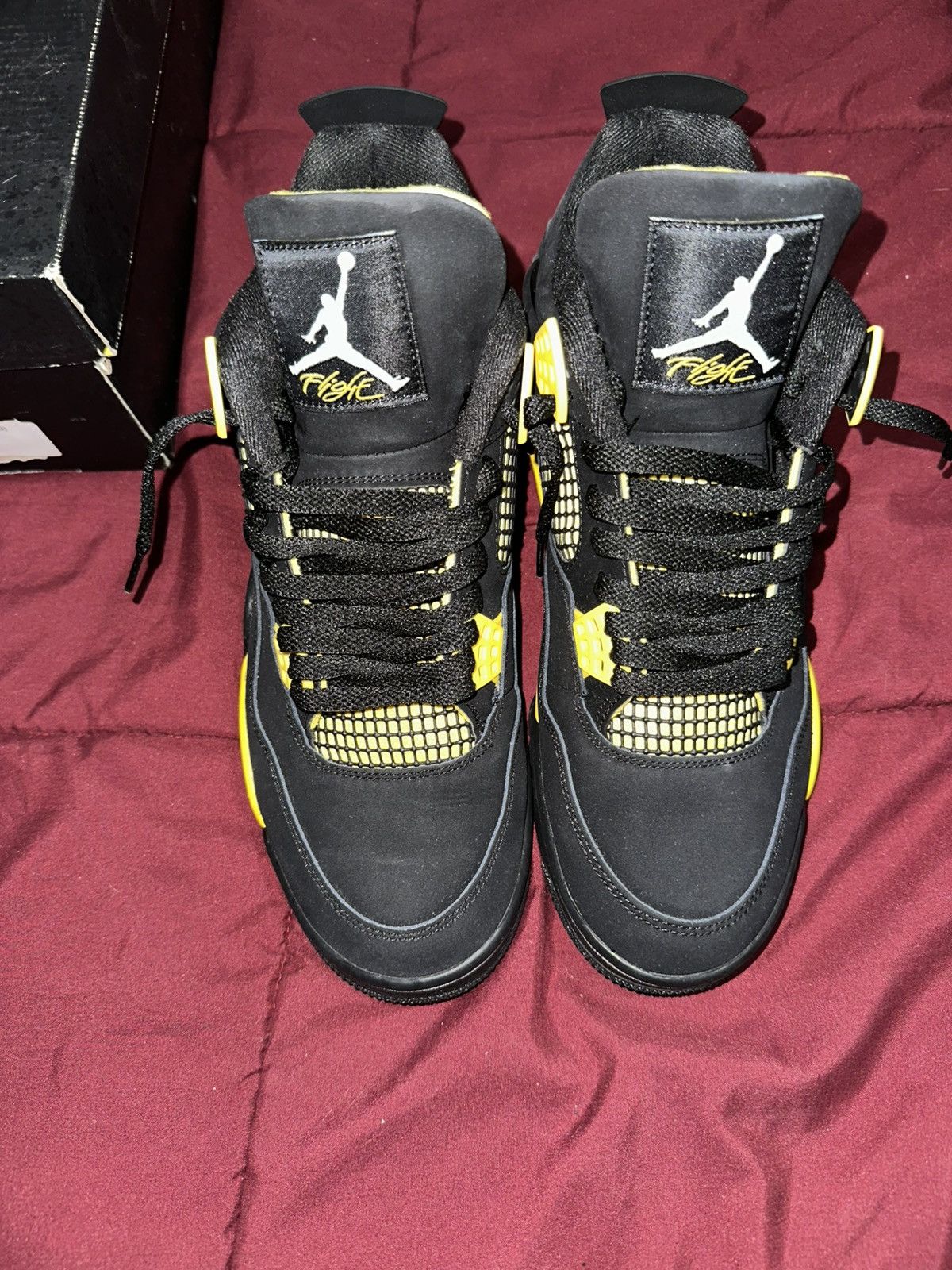 Jordan Brand Jordan 4 yellow thunder ⛈️ Size US 10 / EU 43 - 1 Thumbnail
