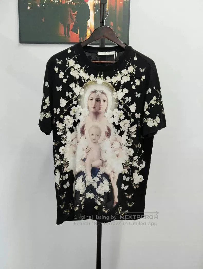 Givenchy GIVENCHY Madonna Star Print Short Sleeve T. Size US S / EU 44-46 / 1 - 1 Thumbnail