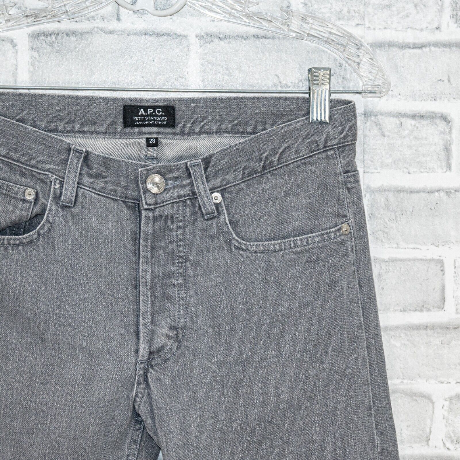 A.P.C. Petit Standard Jean Droit Etroit denim Jeans Gray