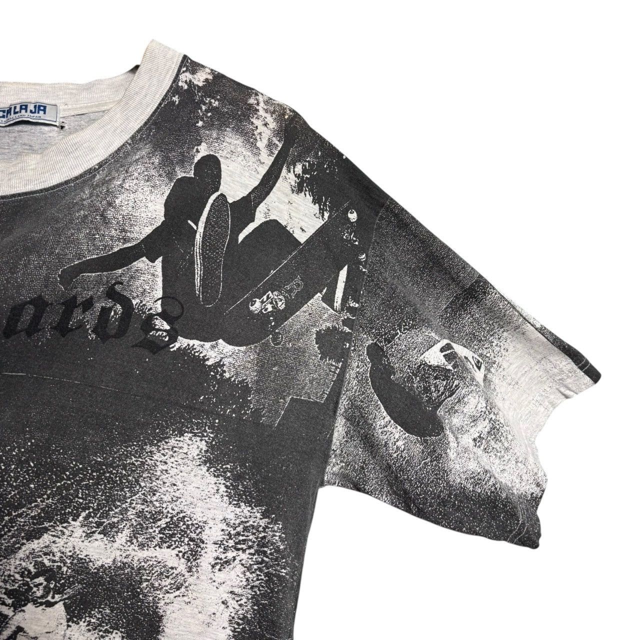 Vintage Vintage 90s Surf Skateboard All Overprint T-Shirt Size US XL / EU 56 / 4 - 5 Thumbnail
