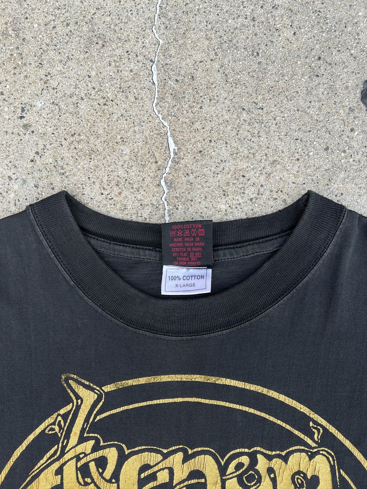 Vintage 1990s Venom Welcome Back To Hell Band Tee Size US XL / EU 56 / 4 - 3 Thumbnail