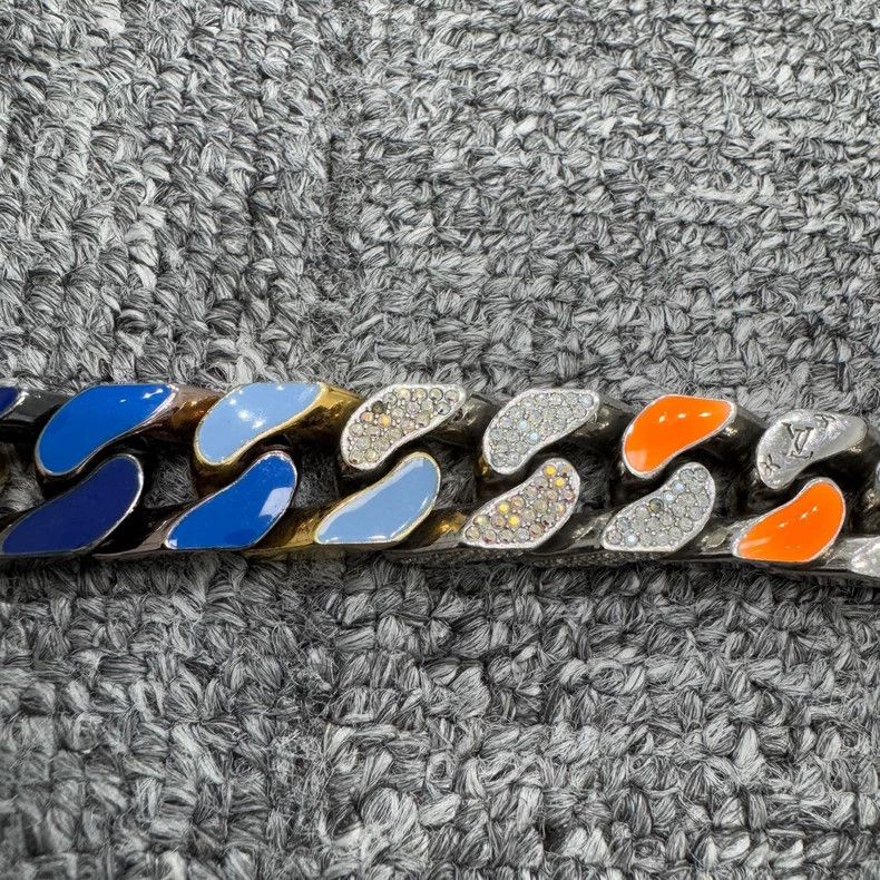 Other Louis Vuitton Enamel rhinestone bracelet Size ONE SIZE - 4 Thumbnail
