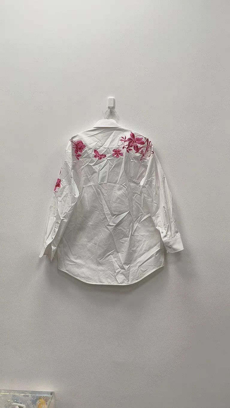 Gucci Gucci Spring Summer Red Packet Floral Shirt K2 Size XS / US 0-2 / IT 36-38 - 2 Thumbnail