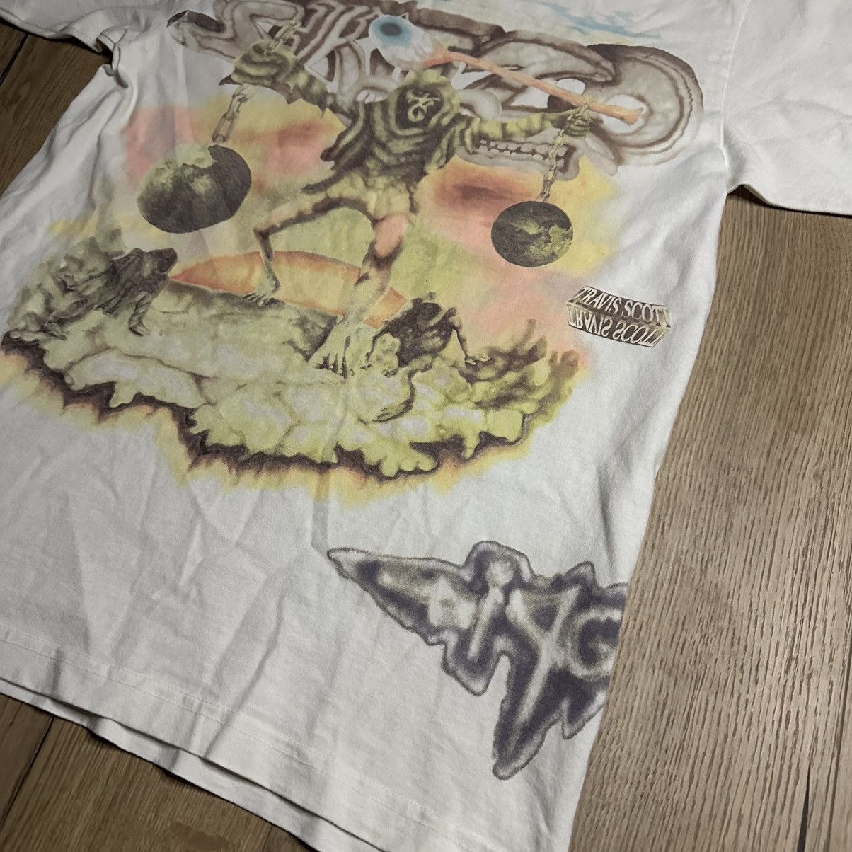 Travis Scott Travis Scott Graphic T-Shirt Size M Size US M / EU 48-50 / 2 - 3 Thumbnail