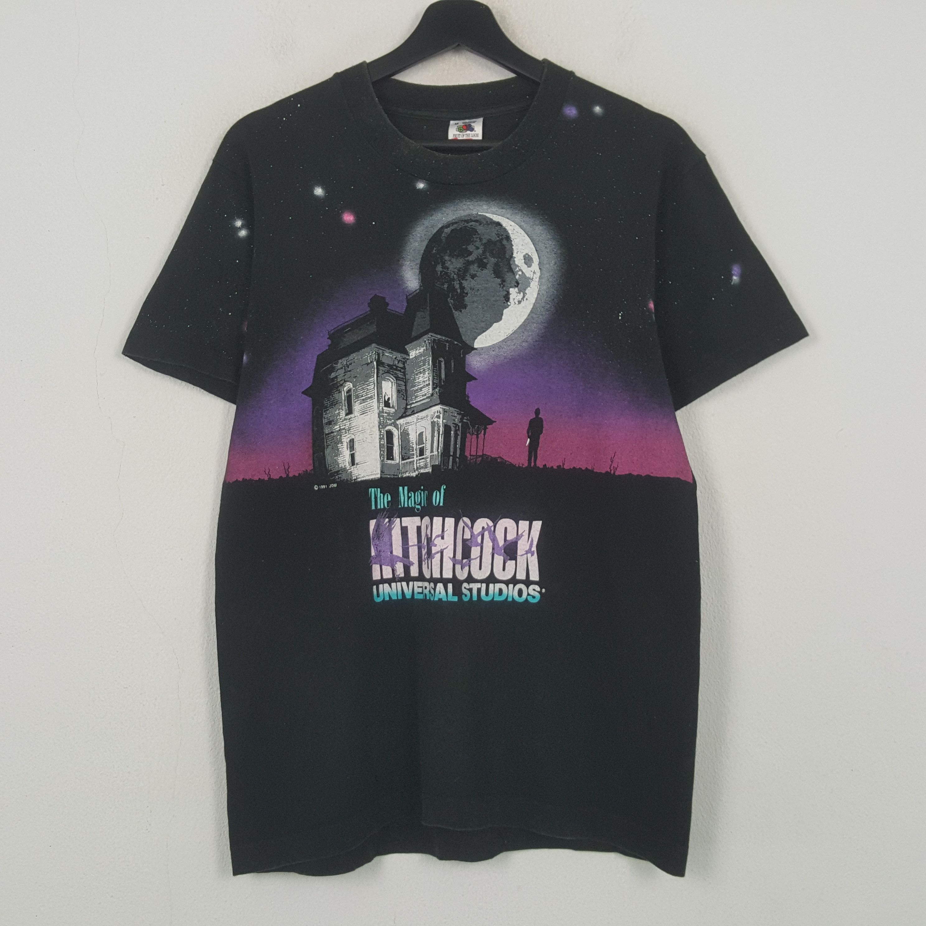 Fruit Of The Loom The Magic Hitchcock Universal Studio Vintage Tshirt RR25 Size US M / EU 48-50 / 2 - 1 Thumbnail