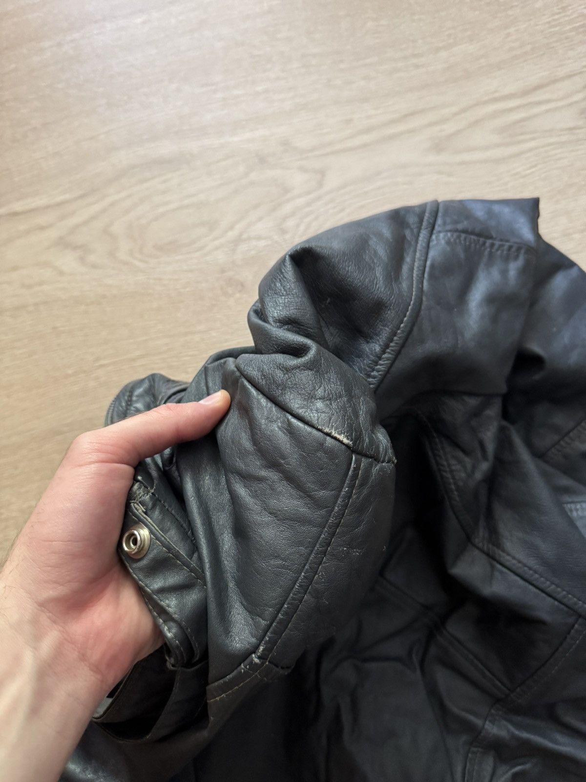 Genuine Leather Vintage 90’s Moto Racing Formula 1 Genuine Leather Jacket Size US L / EU 52-54 / 3 - 8 Thumbnail