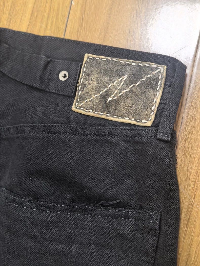 Visvim VISVIM ICT CMYK 16D27 BLACK DMGD 27 Ruined wash jeans-2506 Size US 32 / EU 48 - 3 Thumbnail