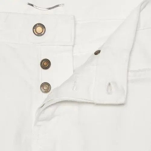 Saint Laurent Paris o1bcso1str1124 Slim Fit Jeans in White Size US 26 / EU 42 - 4 Thumbnail