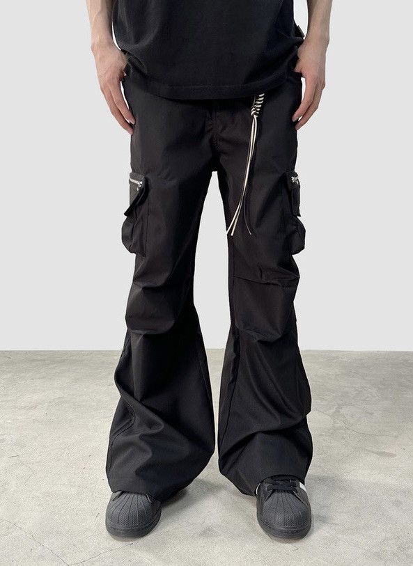 Japanese Brand × Vintage Retro punk multi-pocket pleated cargo pants Size US 32 / EU 48 - 2 Thumbnail
