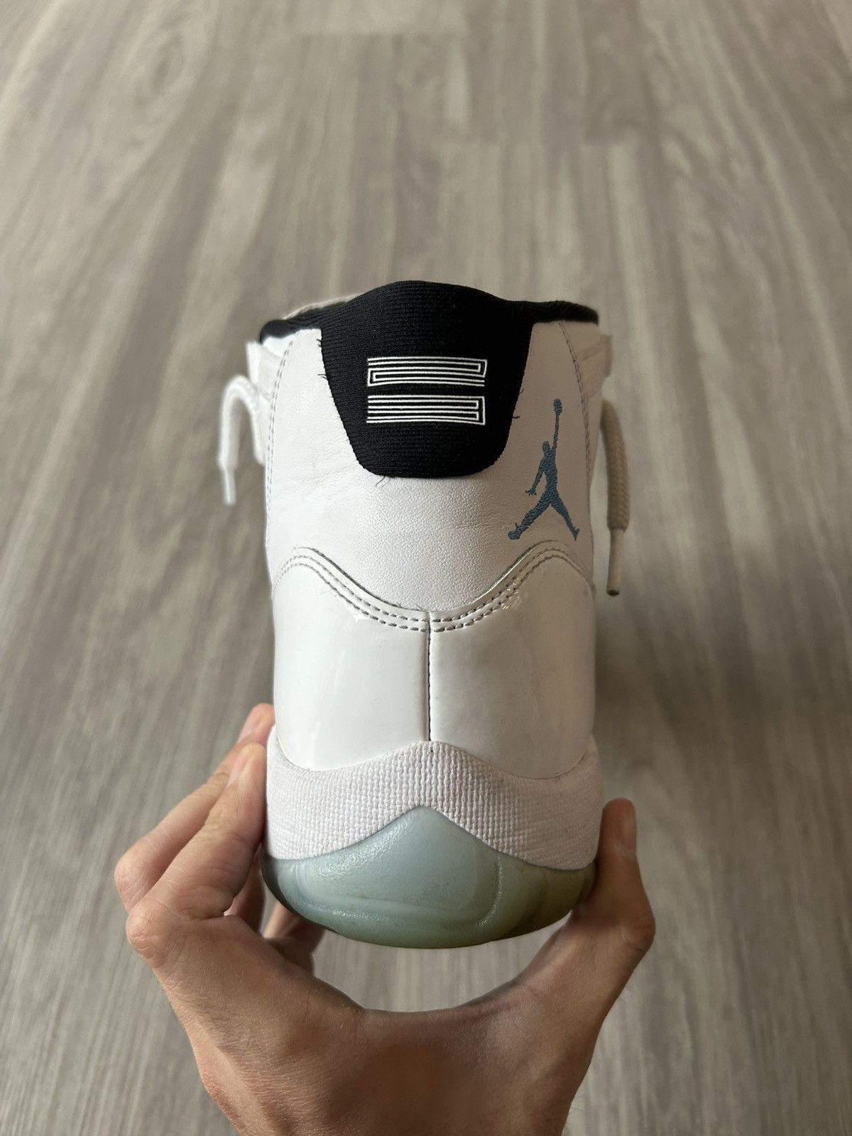 Jordan Brand Air Jordan Retro 11 Legend Blue 2024 Size 10.5 Size US 10.5 / EU 43-44 - 10 Thumbnail