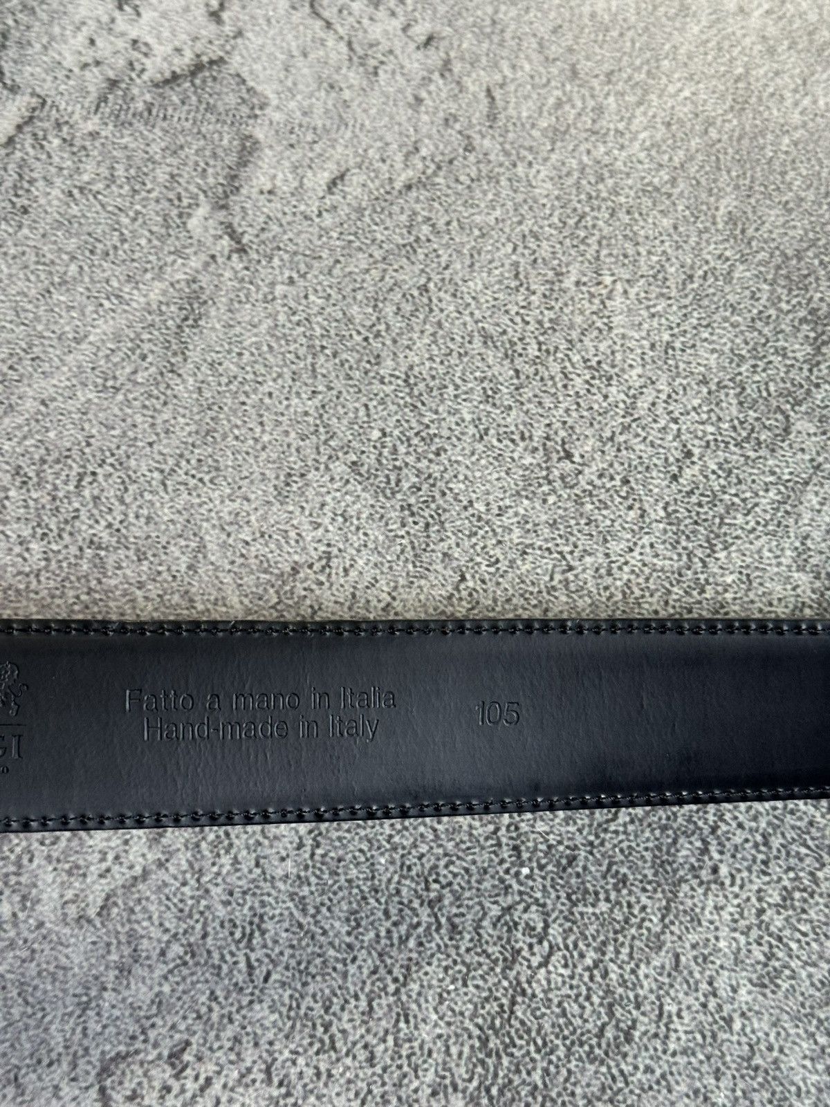 Boggi Boggi black genuine leather belt casual old money Size ONE SIZE - 15 Thumbnail