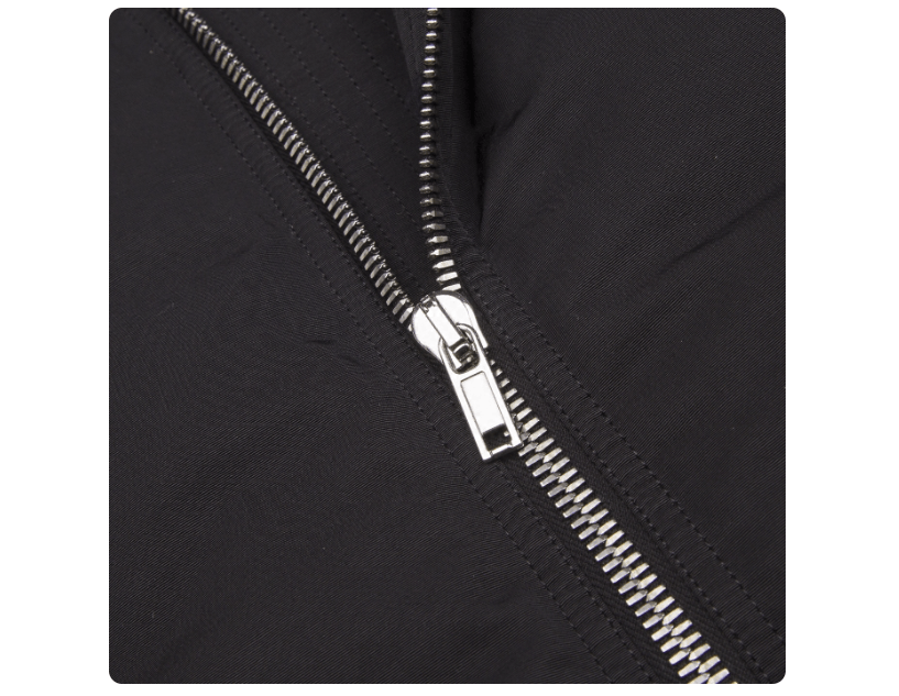 Rick Owens Rick Owens Men's Asymmetric Zip Down Puffer Jacket Size US S / EU 44-46 / 1 - 3 Thumbnail