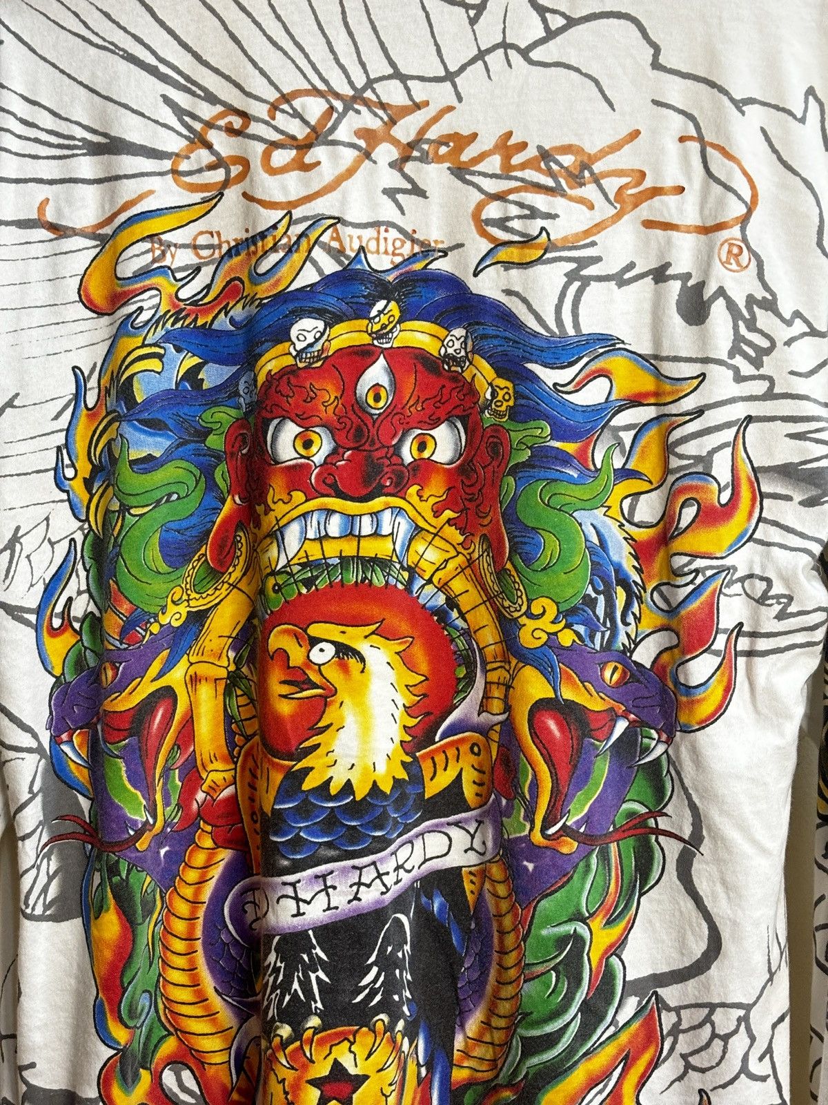 Ed Hardy Vintage Ed Hardy christian Audigier Longsleeve Size US L / EU 52-54 / 3 - 4 Thumbnail