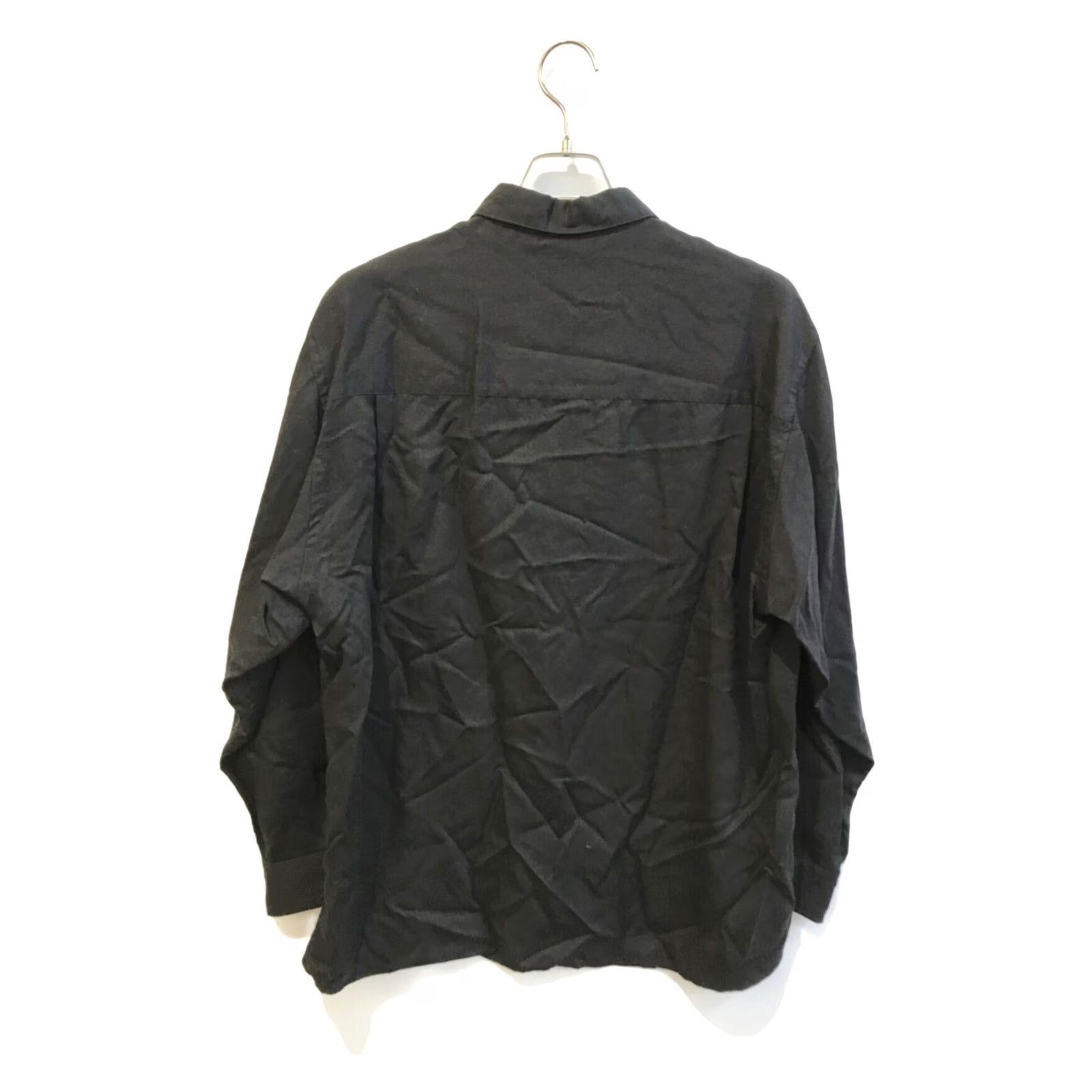 Steven Alan STEVEN ALAN Shirt M Black Men Button-Up Leather Size M Size US M / EU 48-50 / 2 - 2 Thumbnail