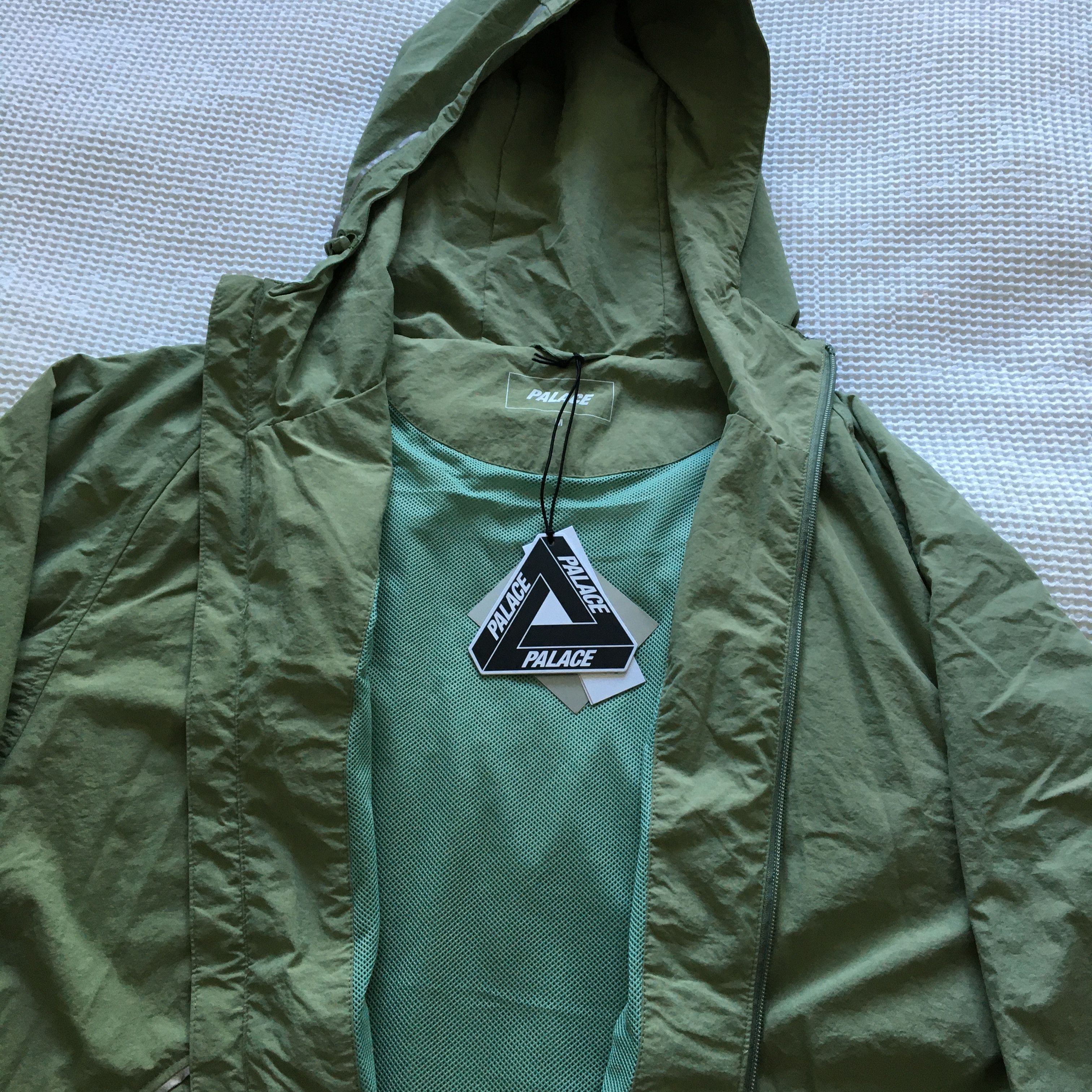 PALACE PALLISTIC JACKET OLIVE L ナイロン