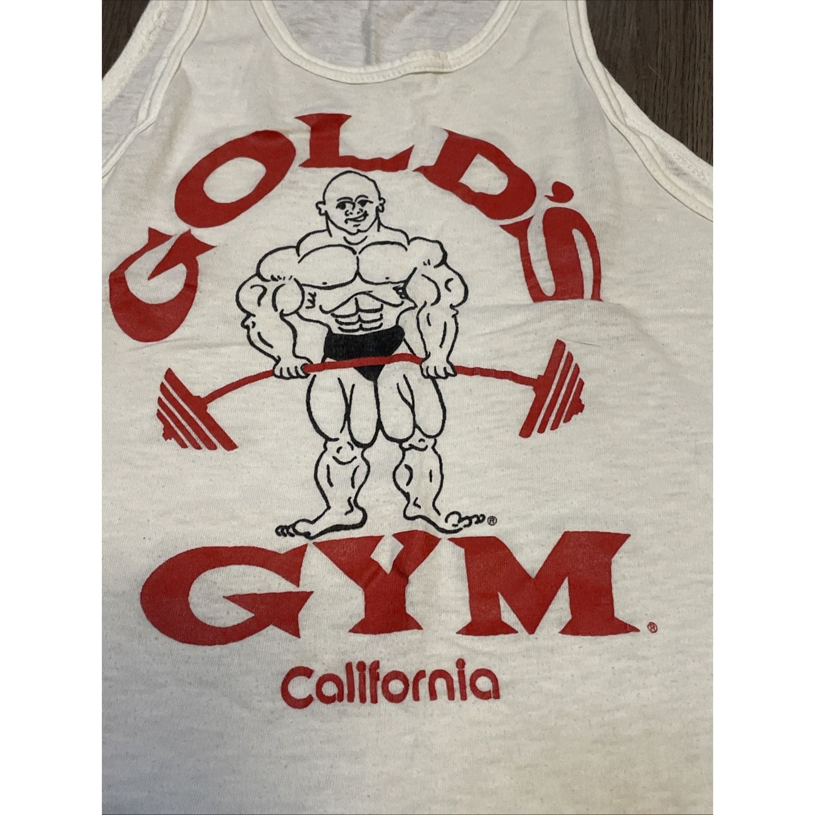Other Vintage 80’s Gold's Gym Single Stitch Muscle Tank Top Small Size US S / EU 44-46 / 1 - 2 Thumbnail