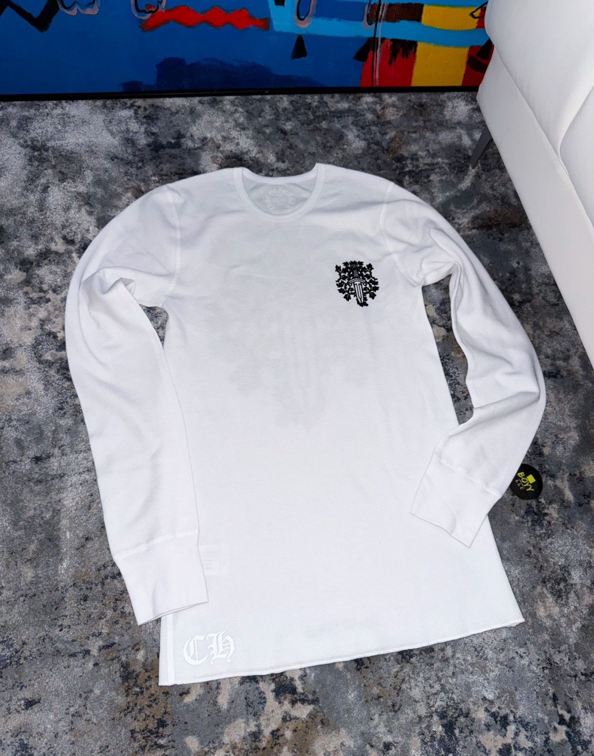 Chrome Hearts Chrome hearts logo thermal long sleeve t shirt Size US L / EU 52-54 / 3 - 2 Thumbnail